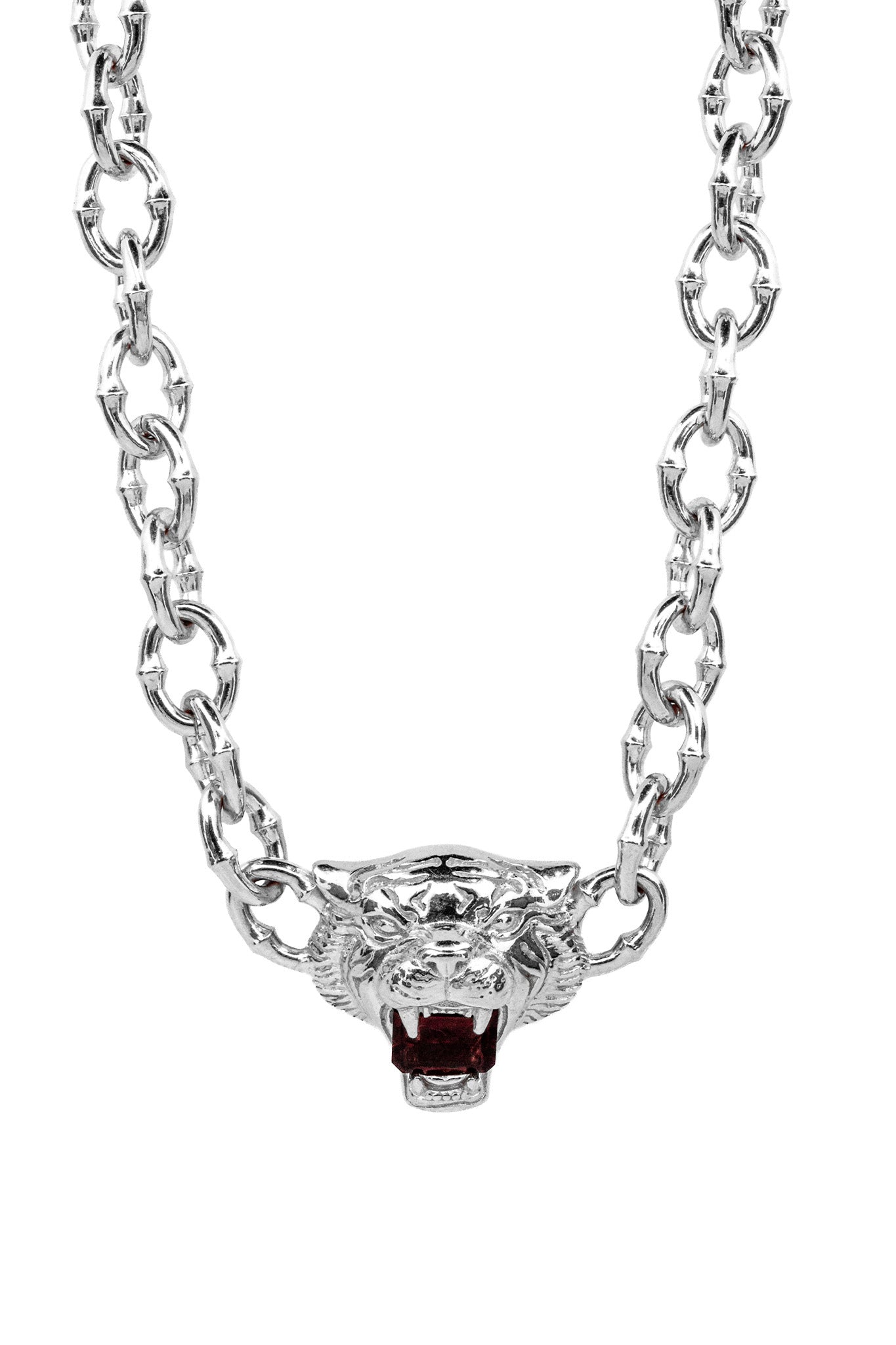 Love Kills Necklace - Garnet