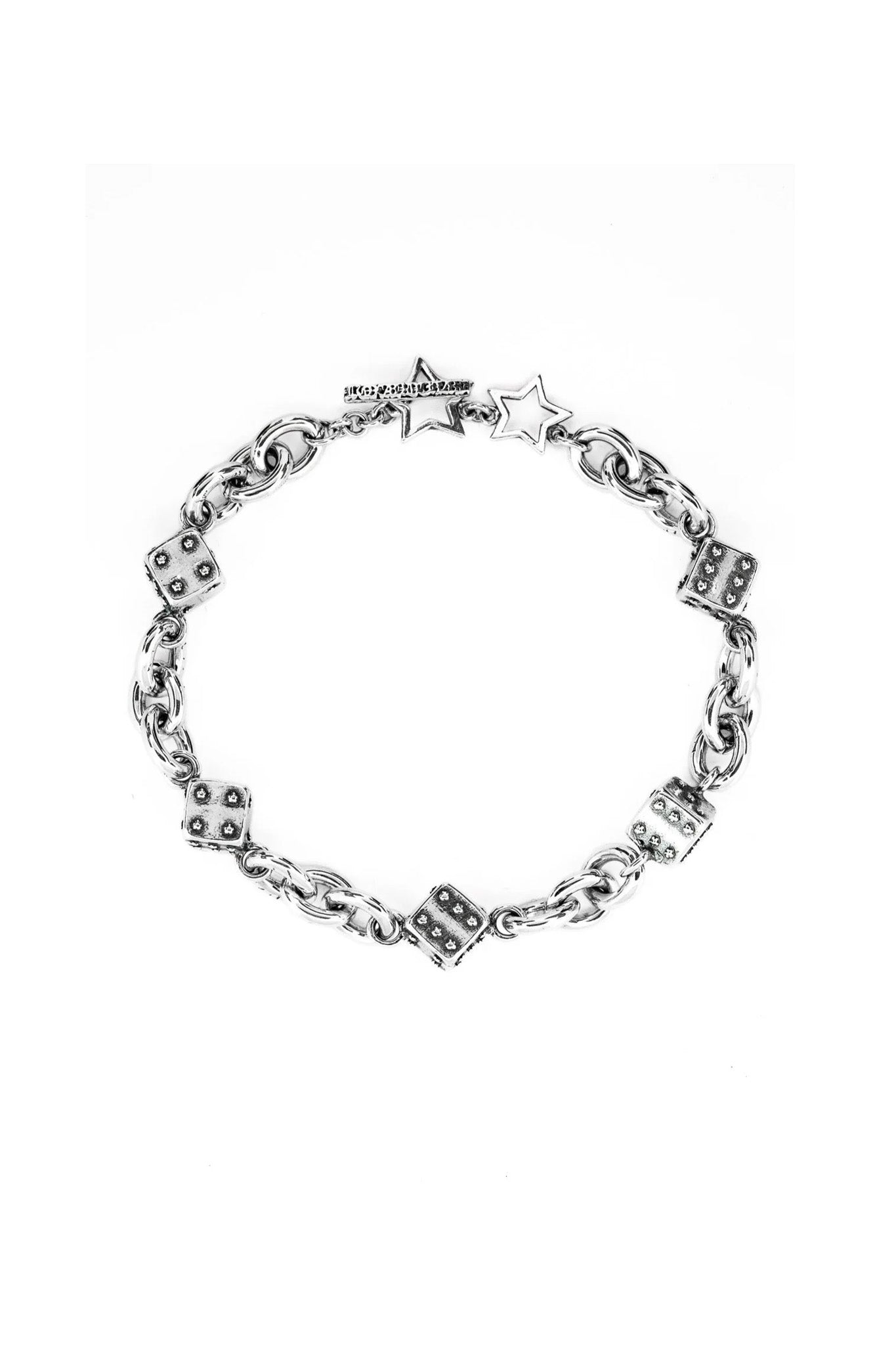 アクセサリー Vintage Silver Dice Chain Bracelet 925 Dice Bracelet – Lox & Chain