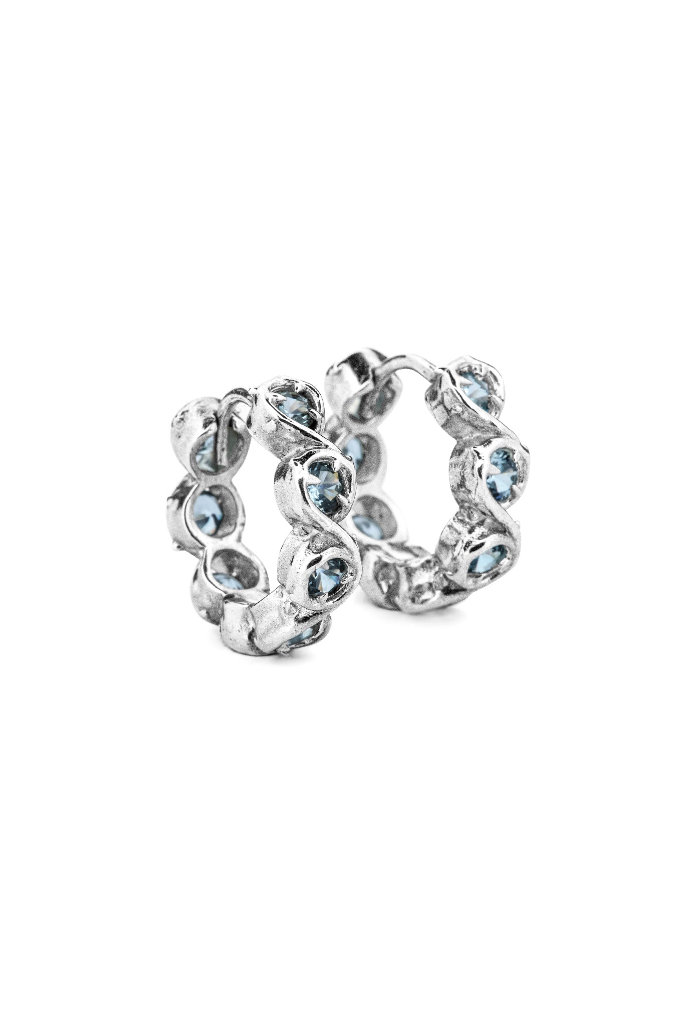Needles Earrings – Aquamarine
