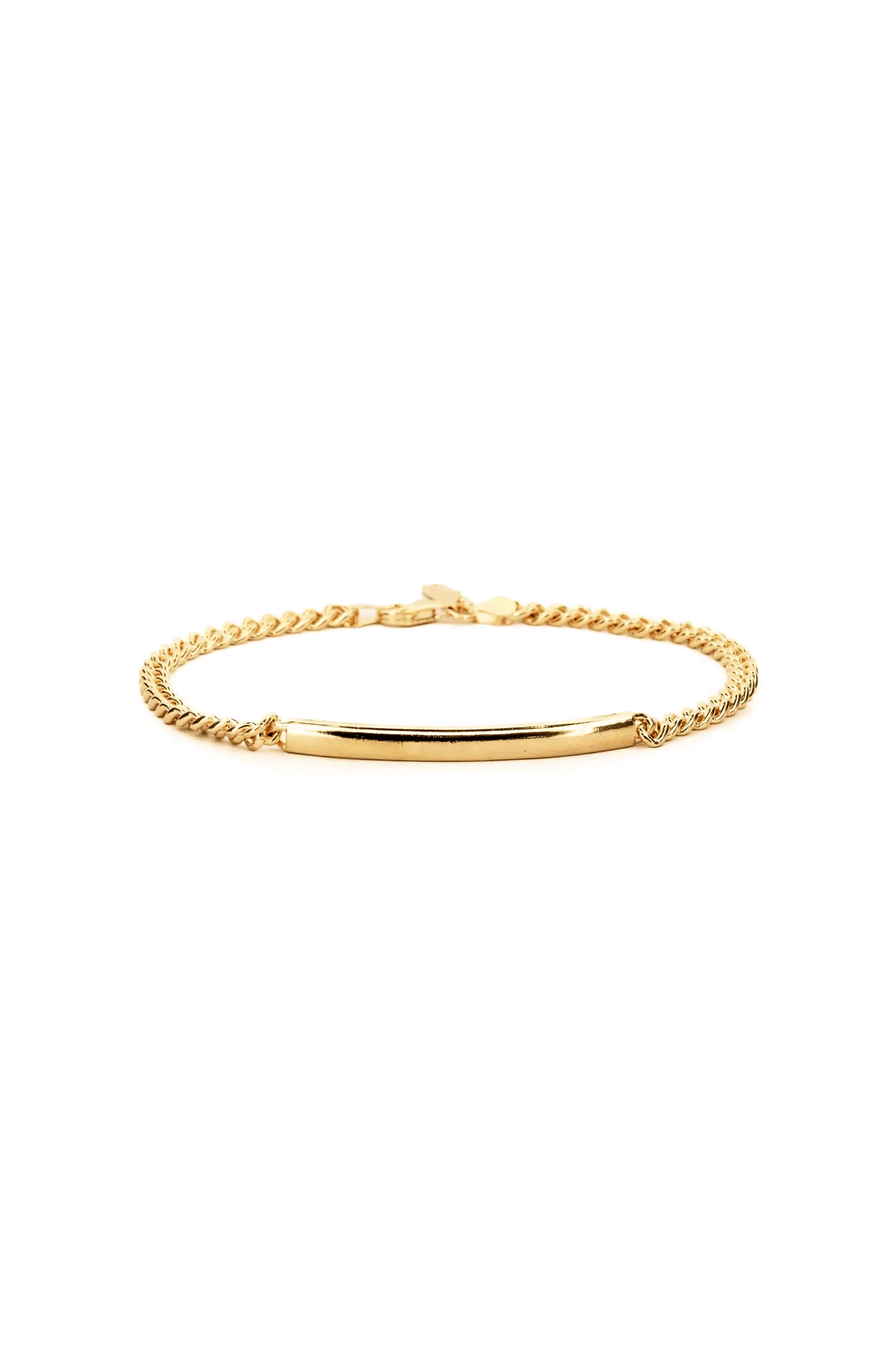 ID Bracelet | Gold