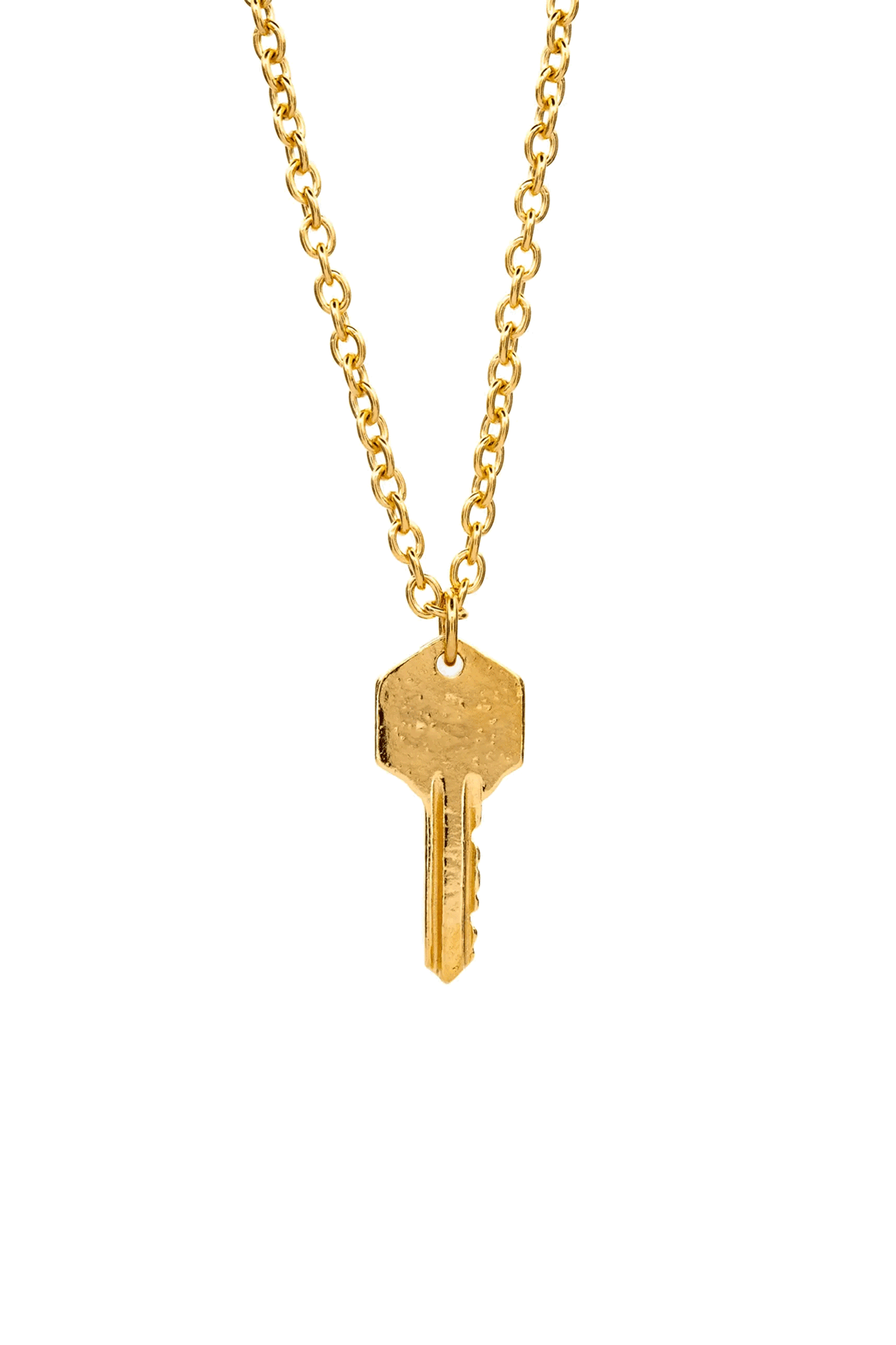 Key Necklace | Gold