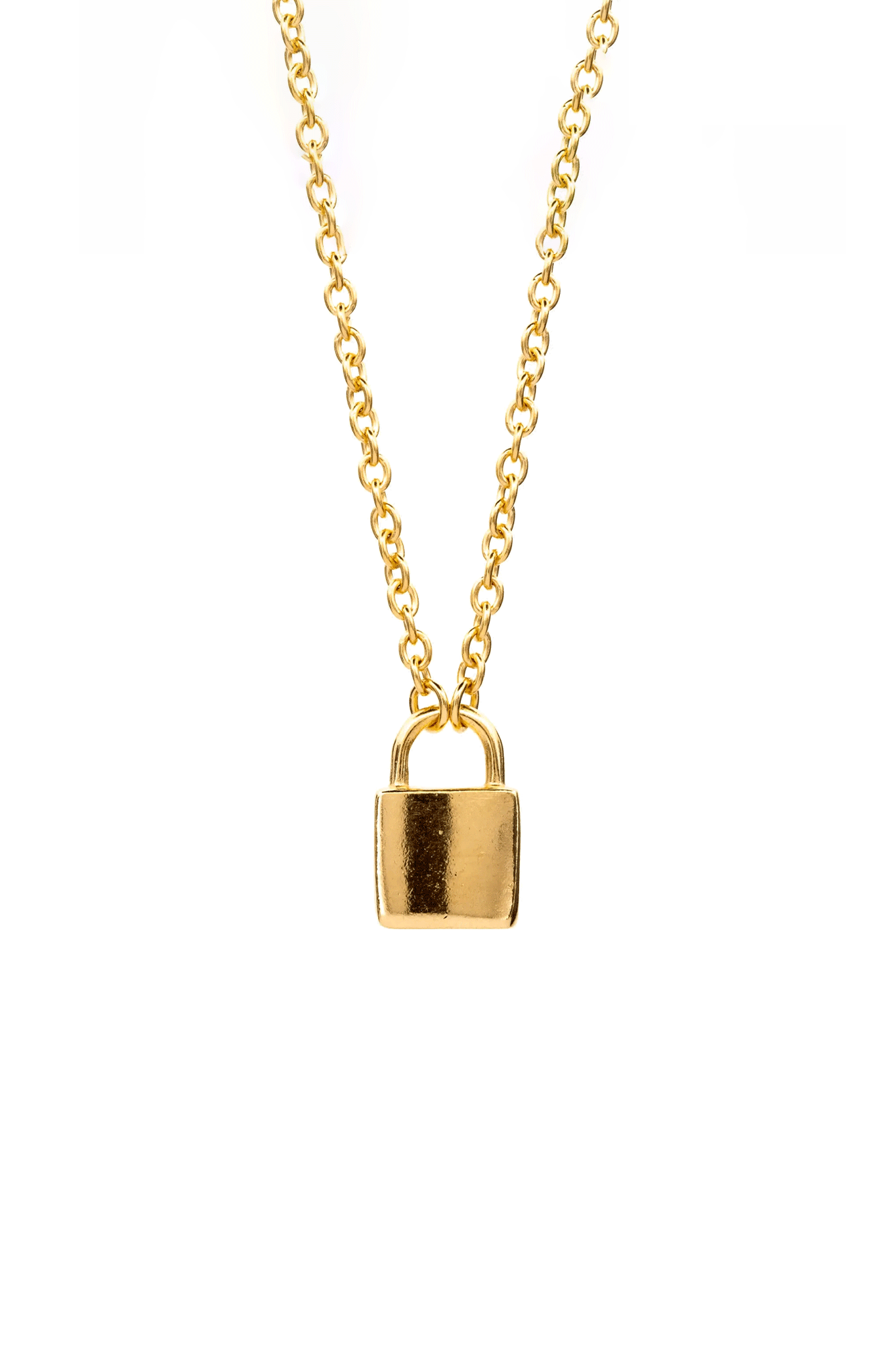 Lil' Lock and Key Necklace - Twin Kit | Gold