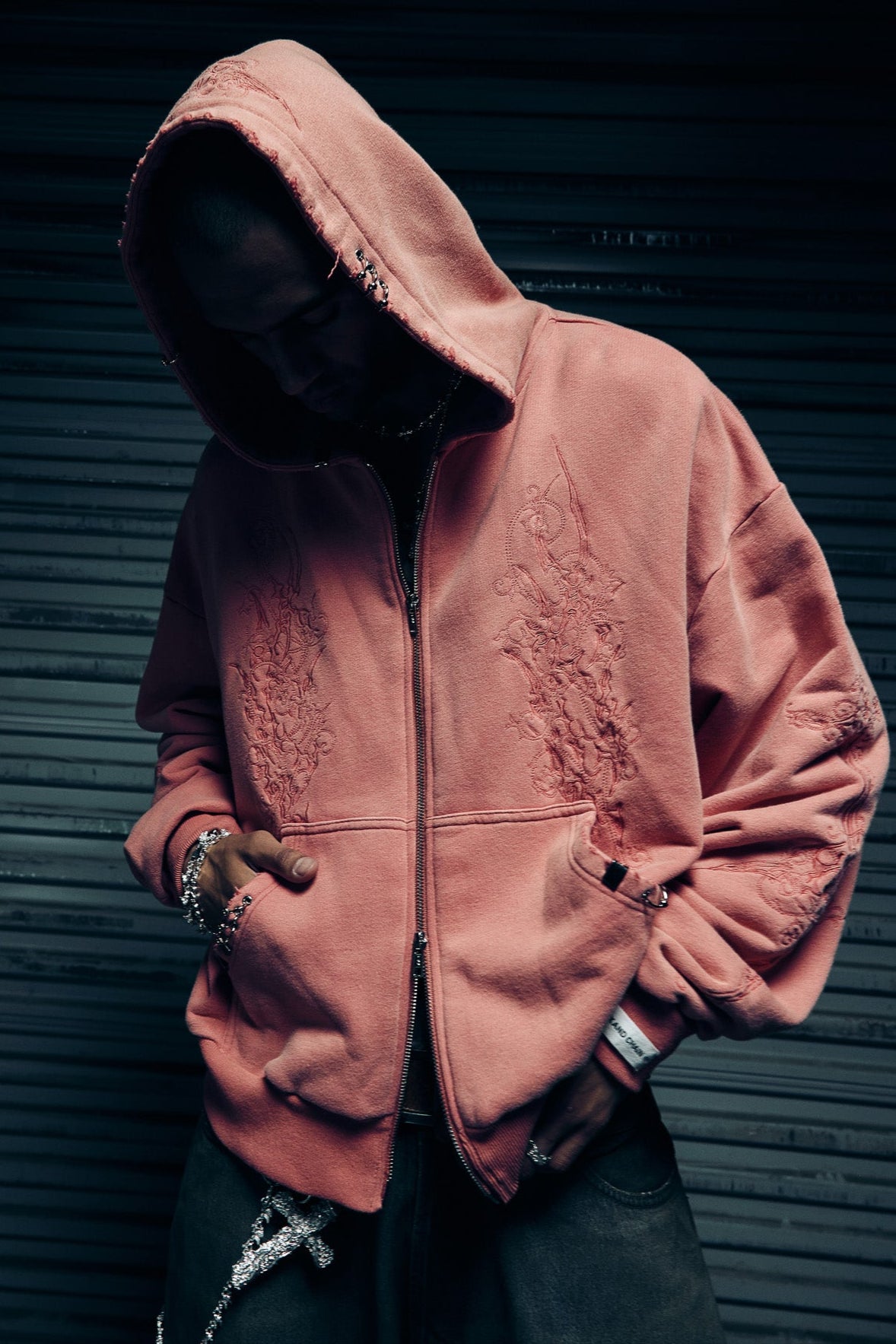 トップス viavanda RUST DOUBLE ZIP HOODIE VIAVANDA パーカー RUST DOUBLE ZIP HOODIE レディース