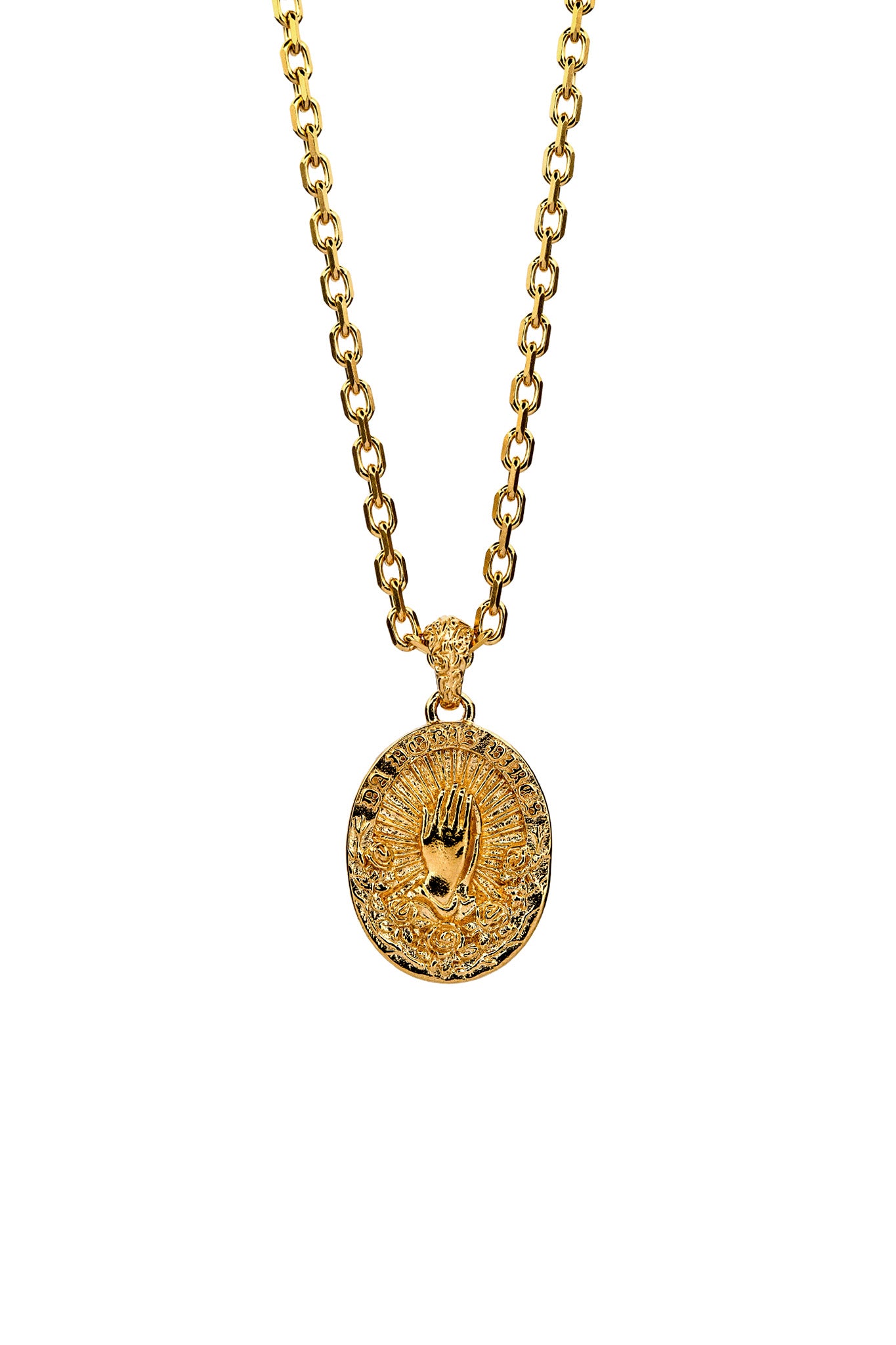 Prayer Necklace | Gold