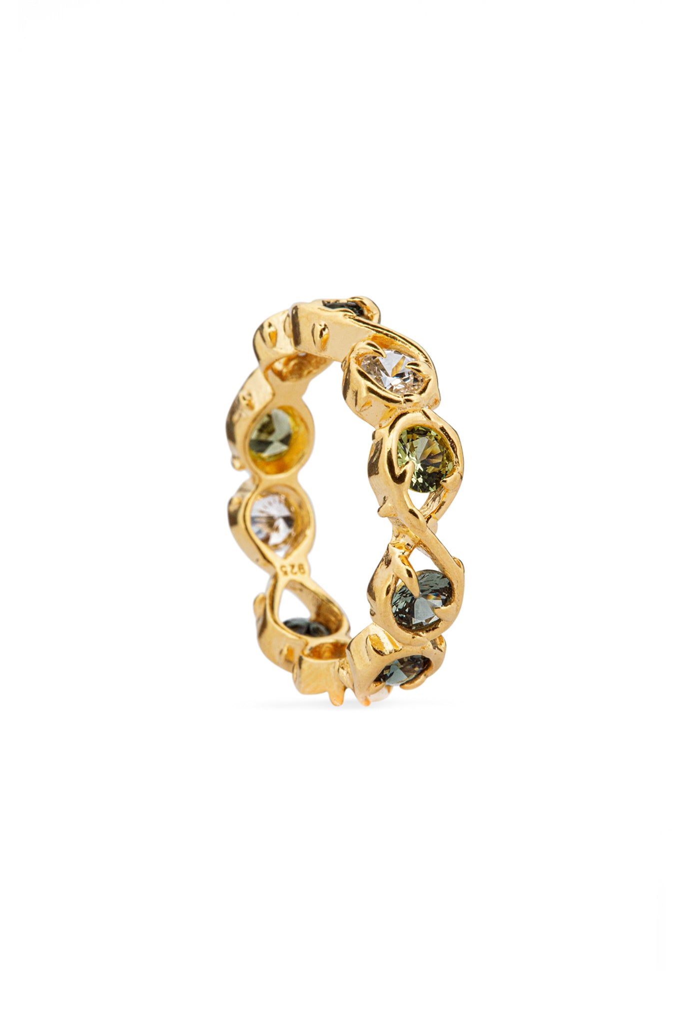 Needles Ring - Moss | Gold