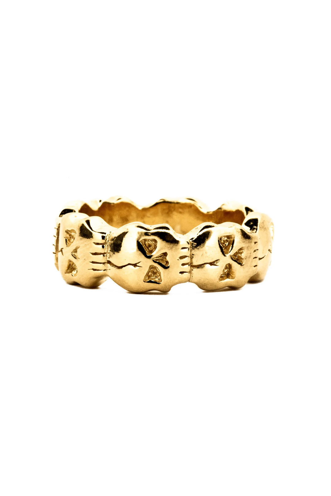 Skulls Ring | Gold