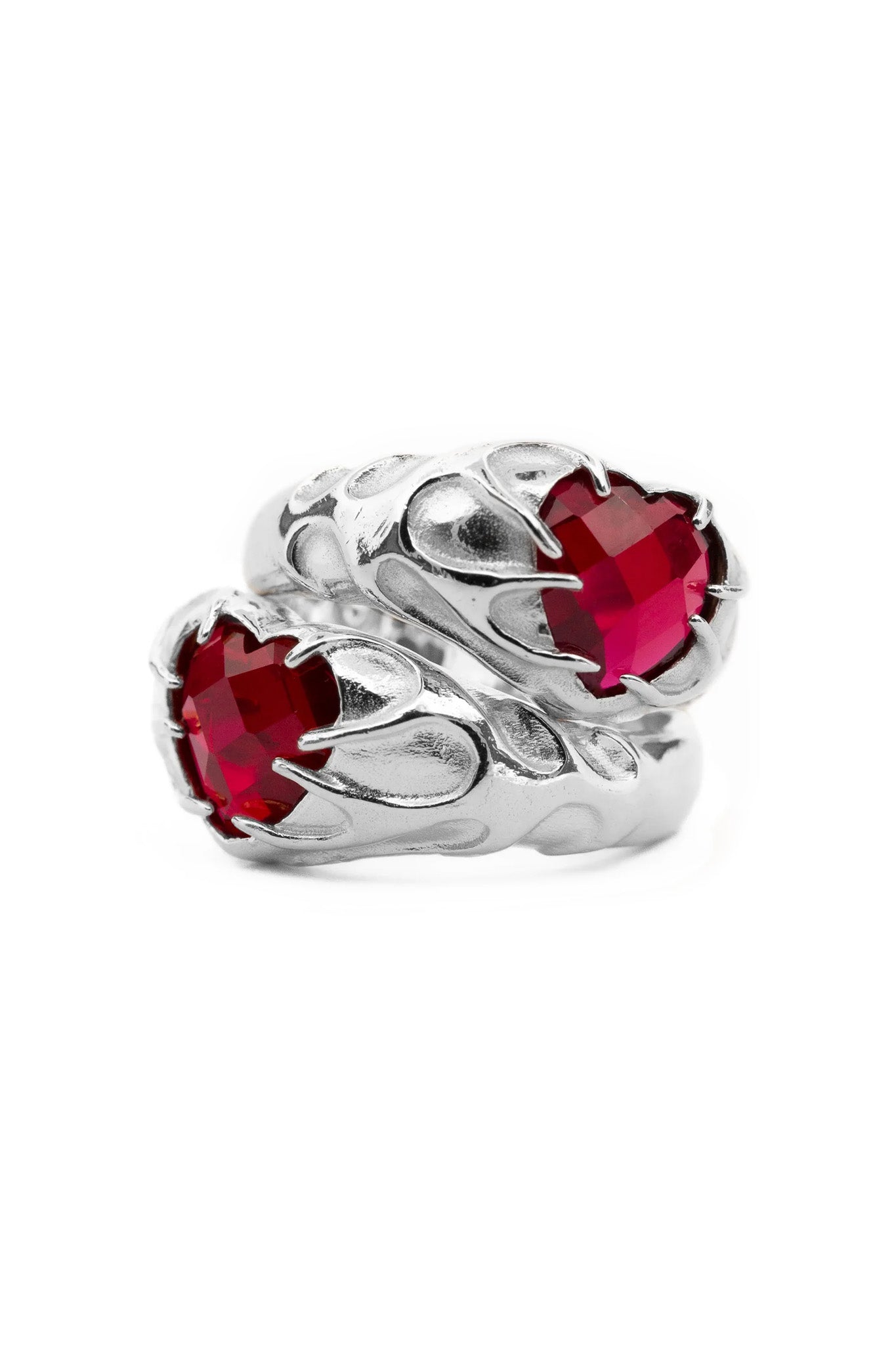 Flaming Heart Signet - Twin Kit | Silver