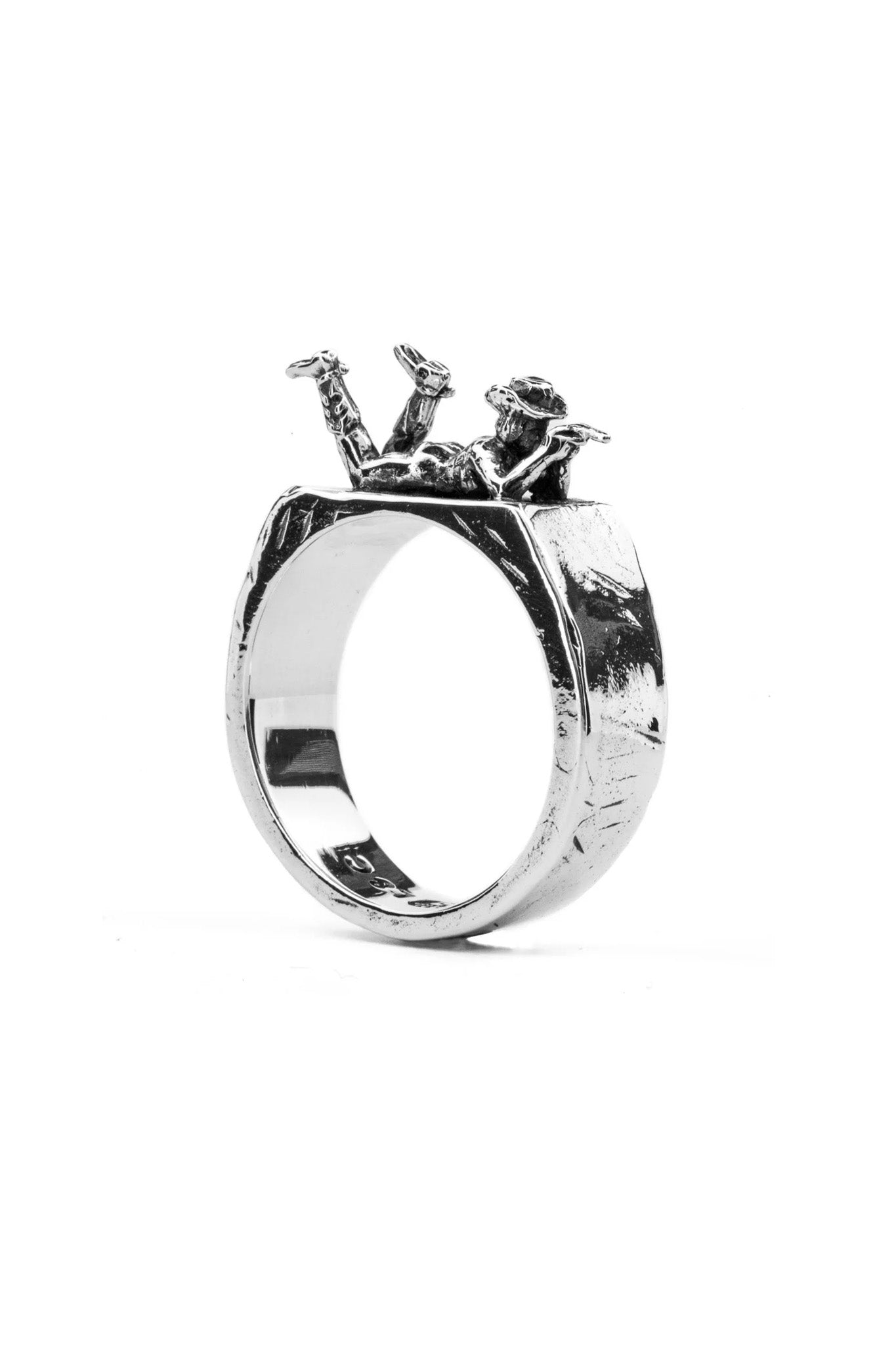 シルバー　リング　「Lox&chain」silver ring Rings – Lox & Chain