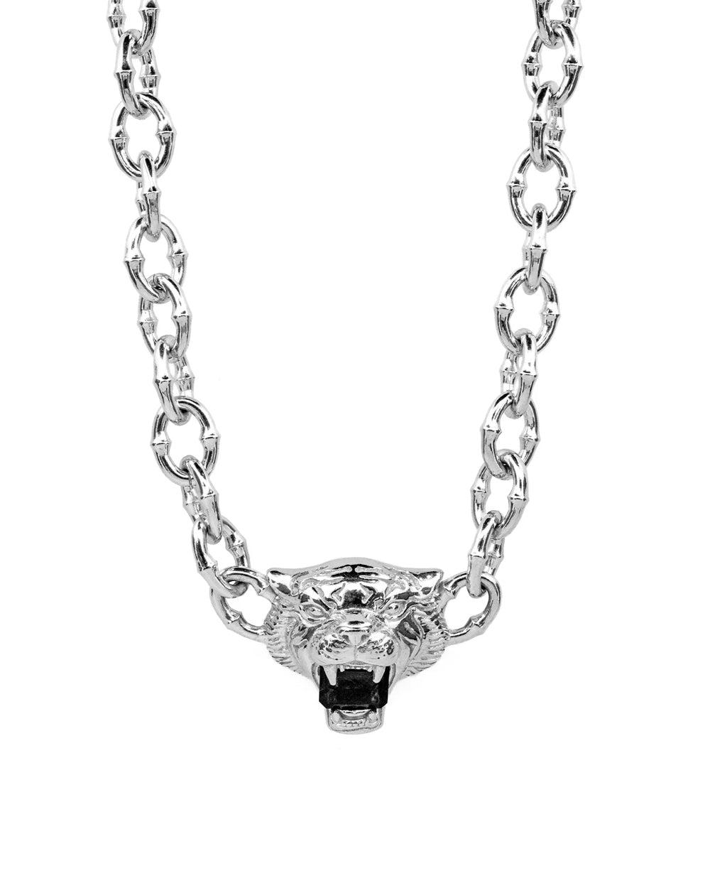 Love Kills Necklace - Black Zircon
