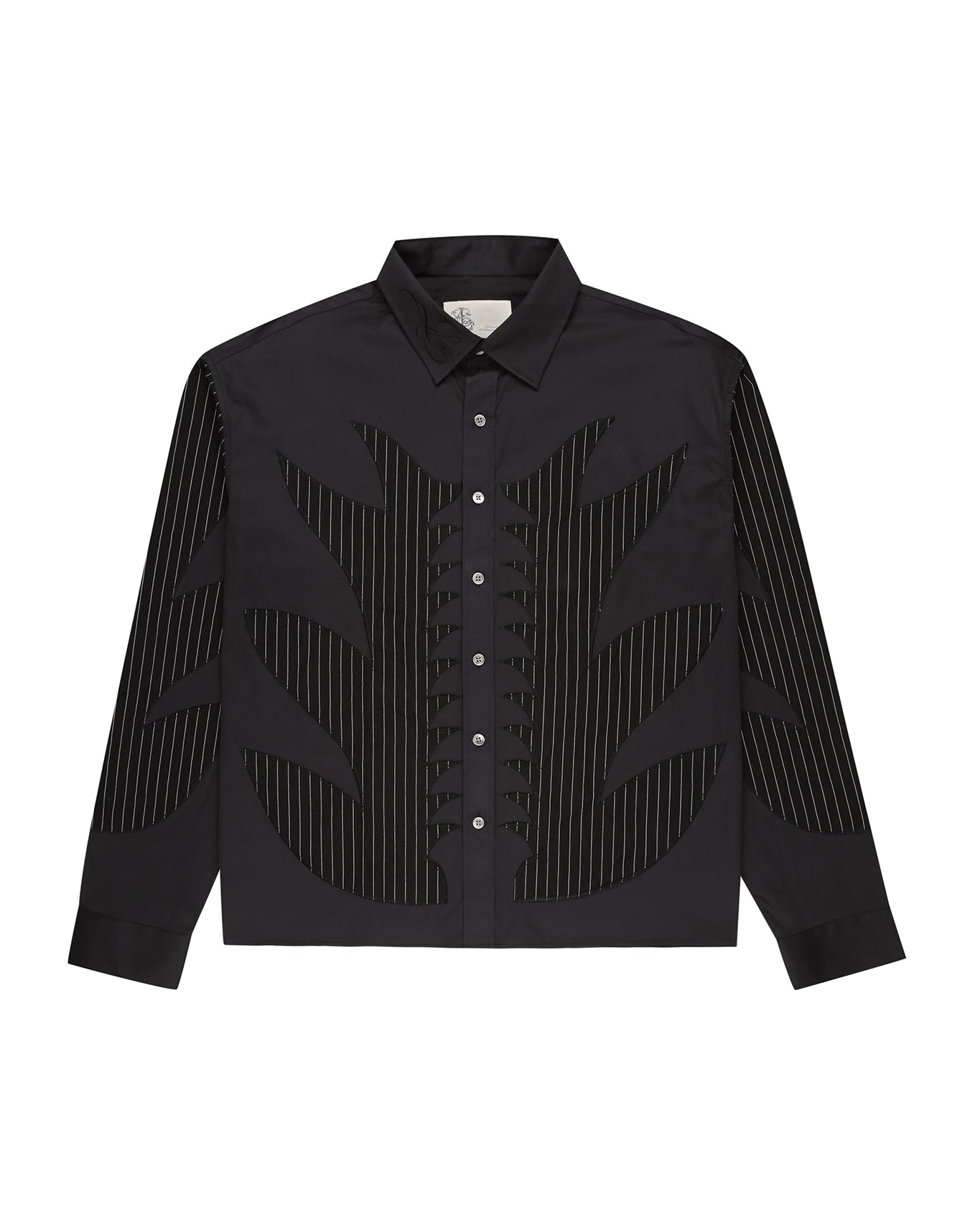 Drifter Patchwork Shirt - Black