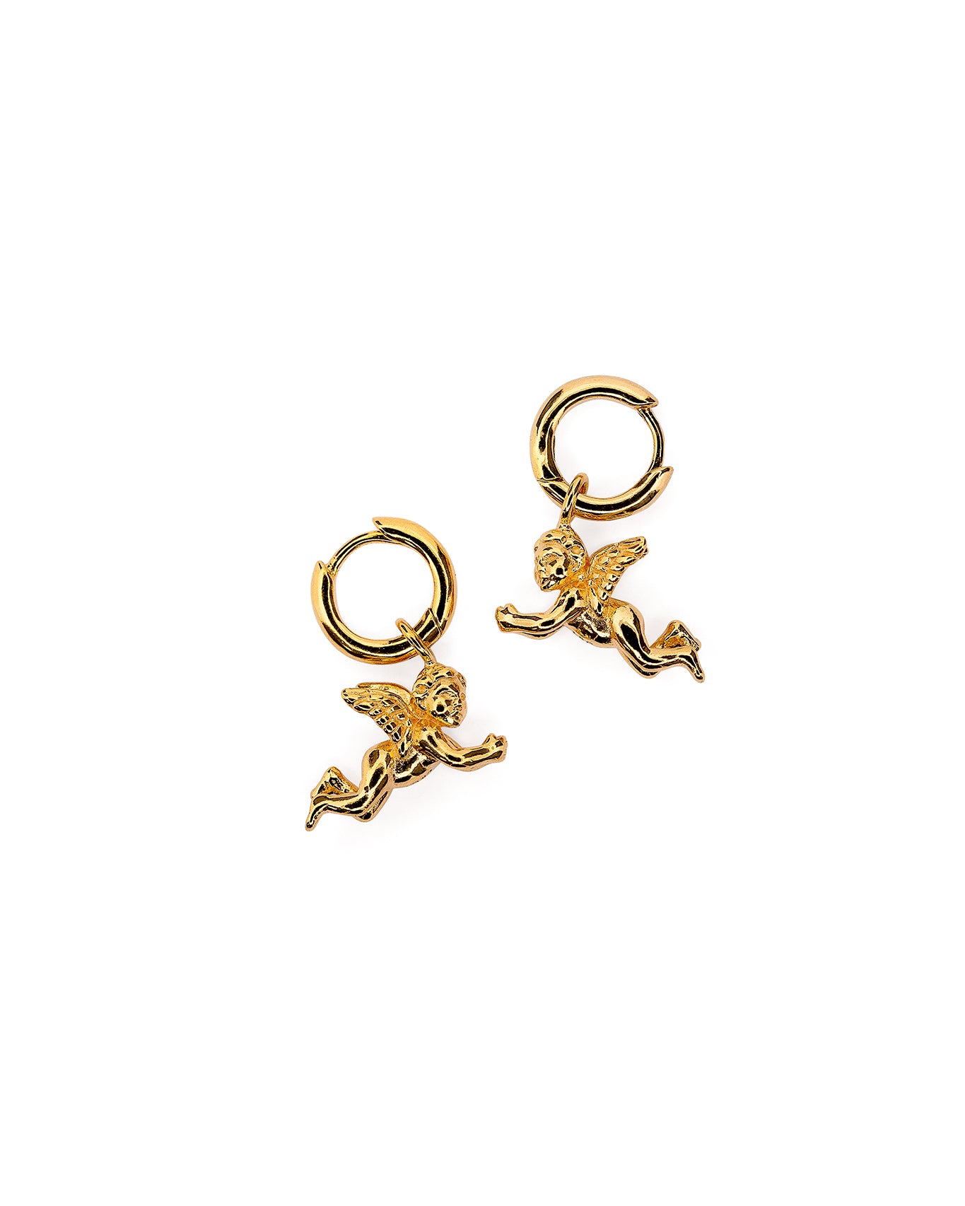 Cherub Earrings | Gold