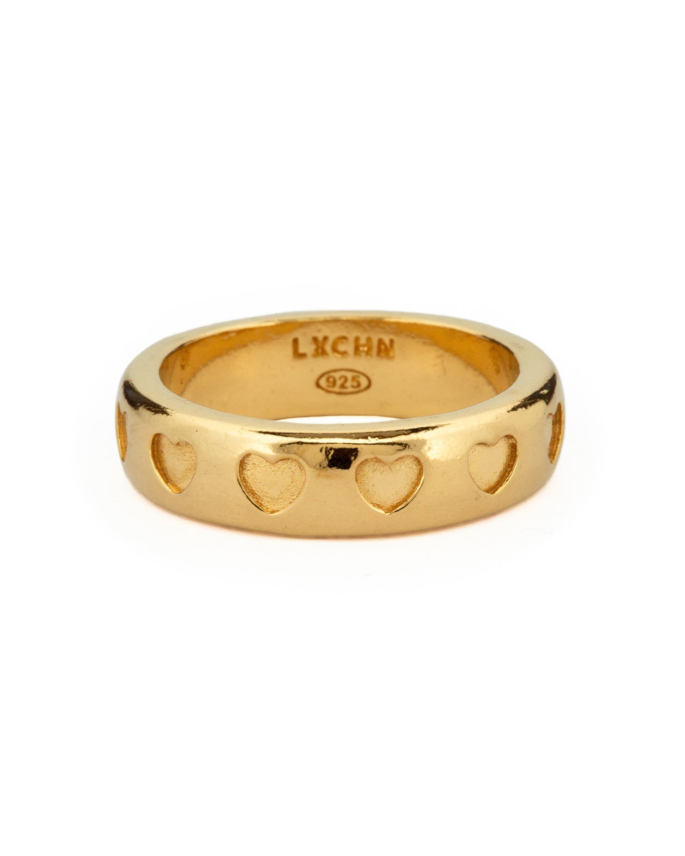 Hearts xo ll Ring | Gold