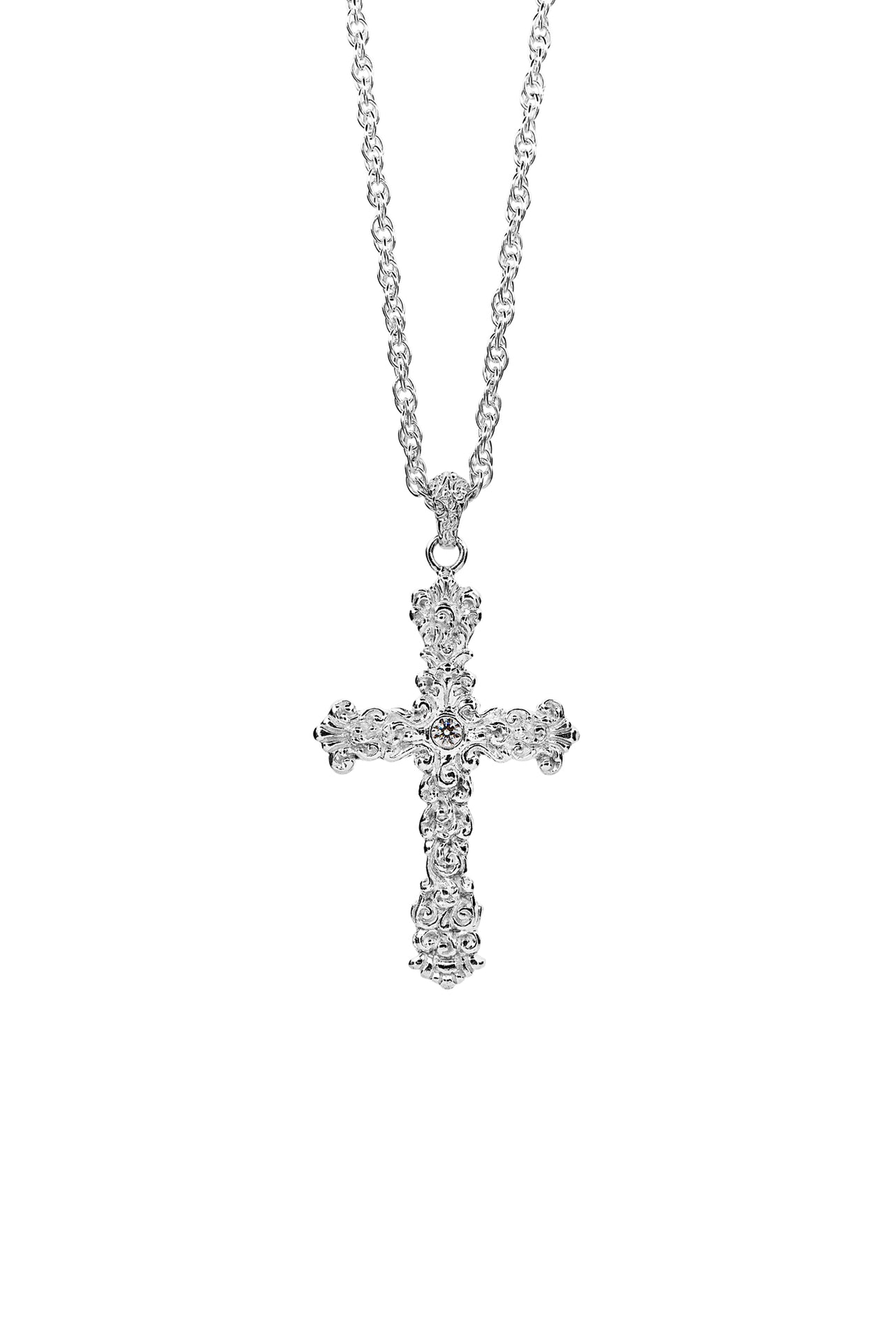 Bari Cross Chain Necklace