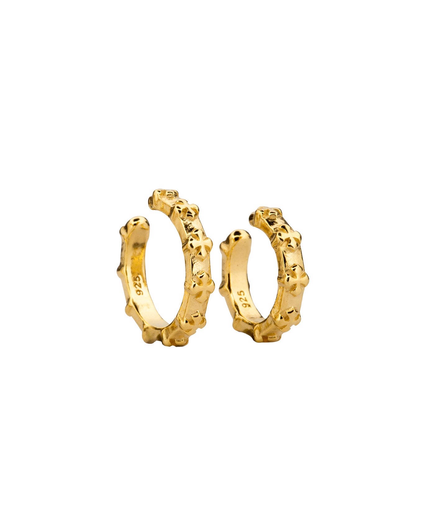 Cross Ear Cuff | Gold
