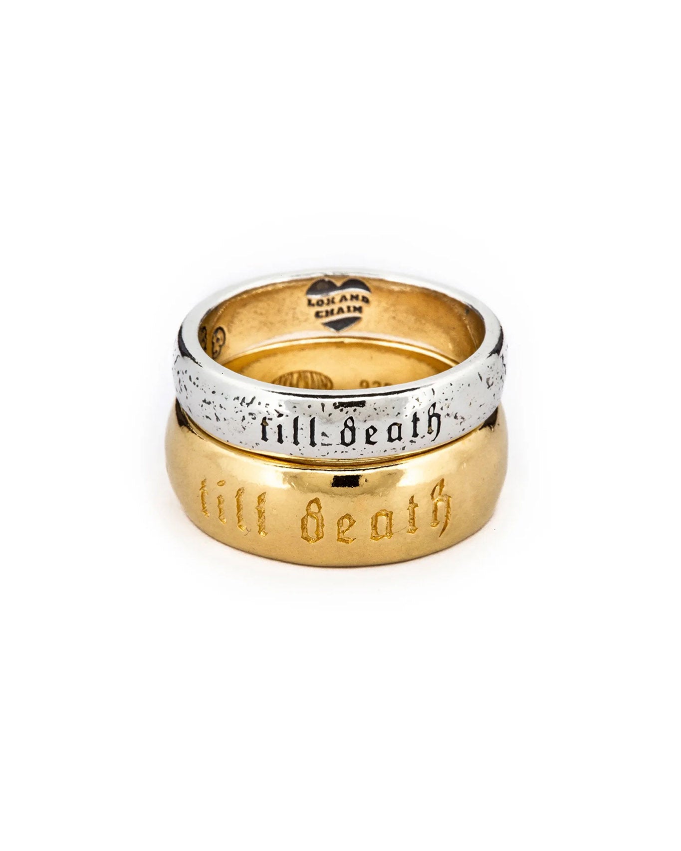 Till Death Ring ™ - Twin Kit XL + Standard | Gold & Silver