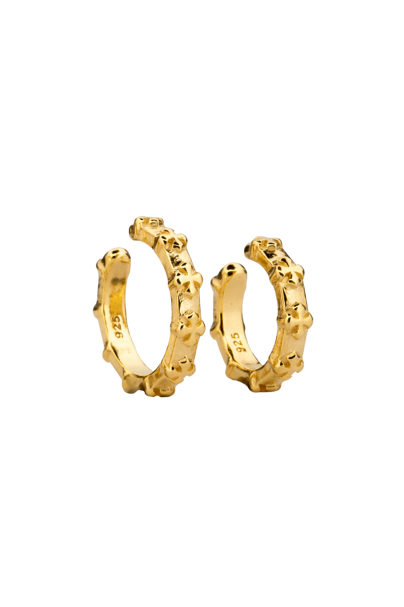 Cross Ear Cuff | Gold