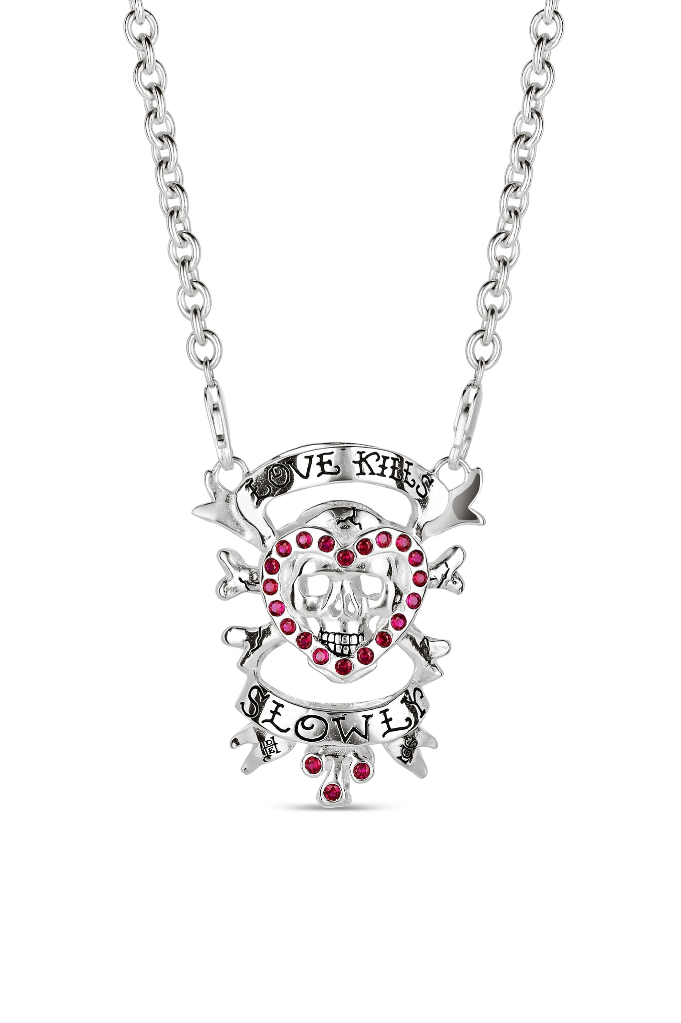 Love Kills Slowly Necklace Case