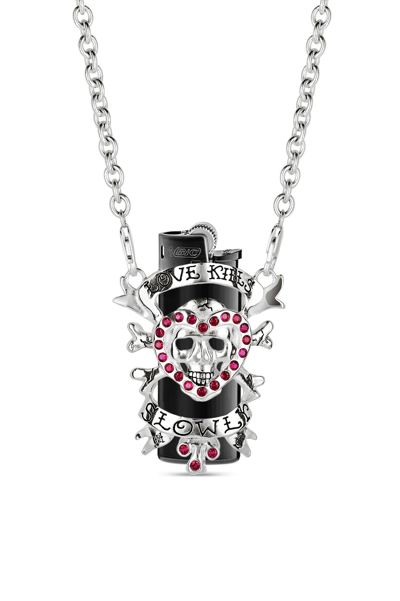 Love Kills Slowly Necklace Case