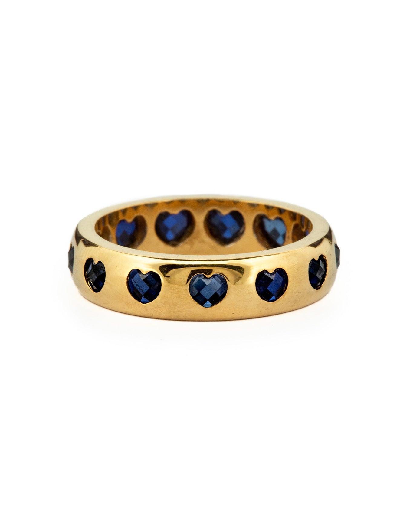 Hearts xo Ring - Sapphire | Gold