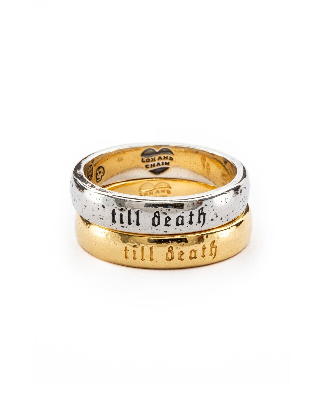 Till Death Ring ™ - Twin Kit XL + Standard | Gold & Silver