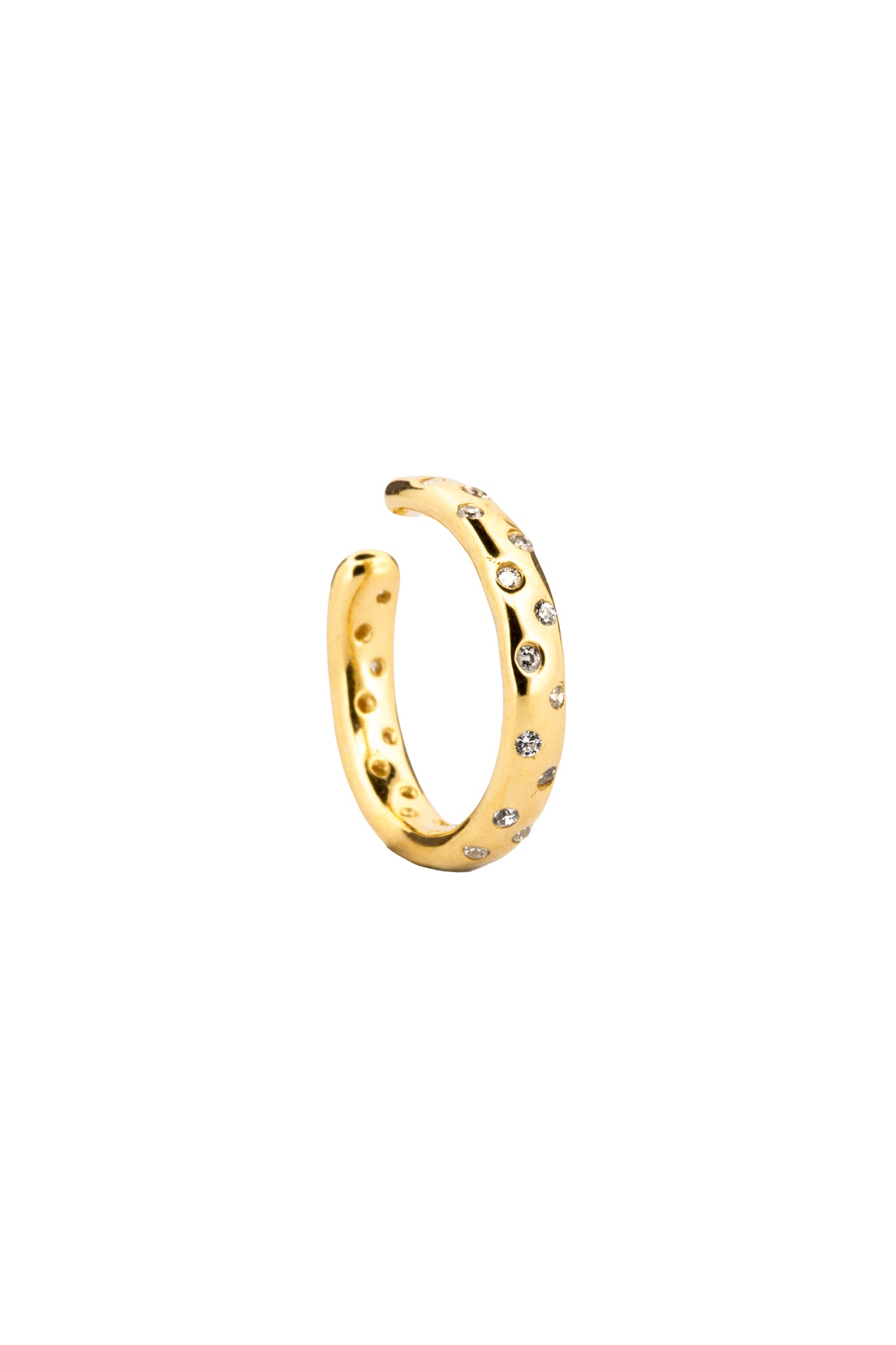 Pave Ear Cuff | Gold