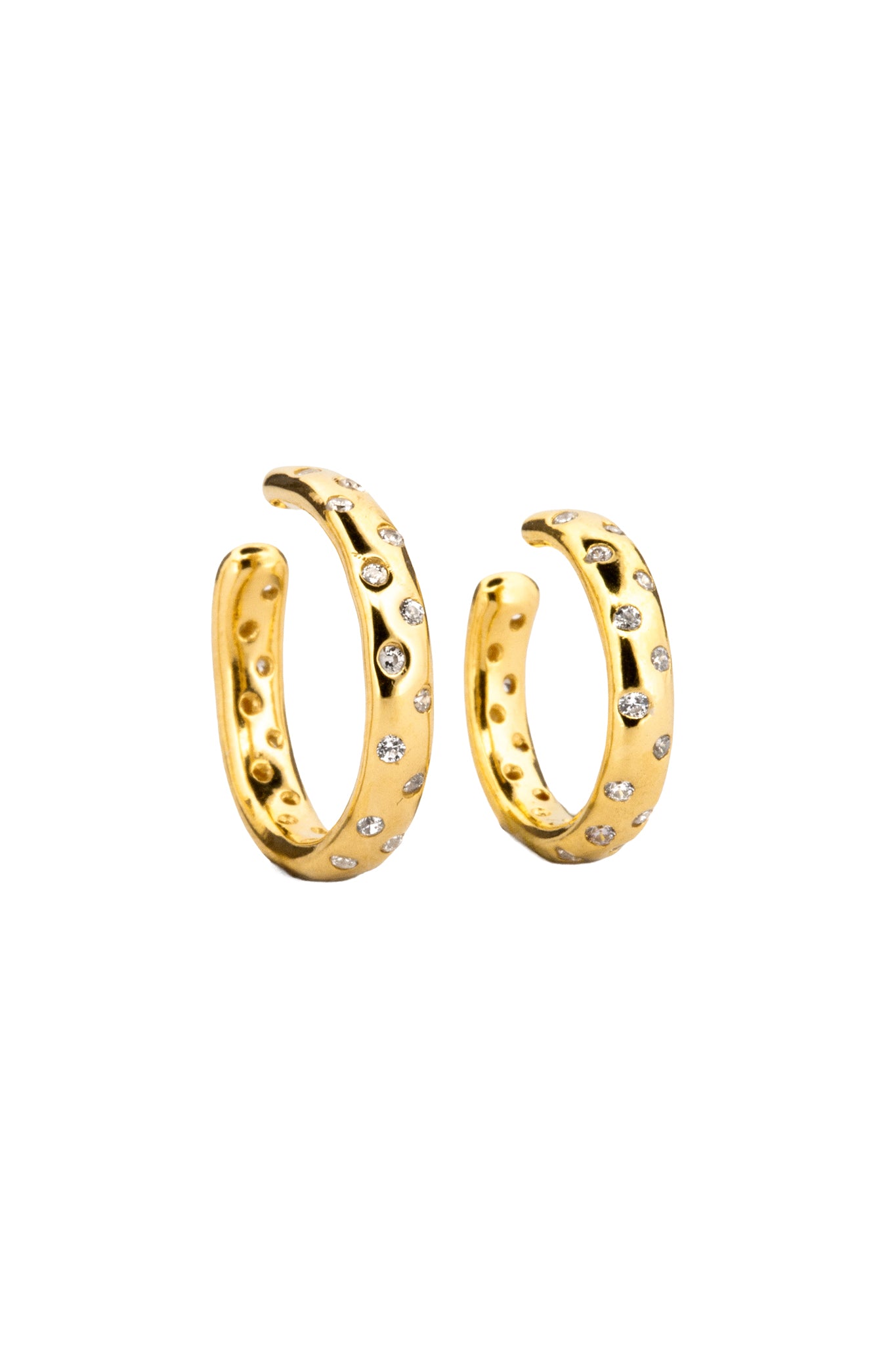 Pave Ear Cuff | Gold