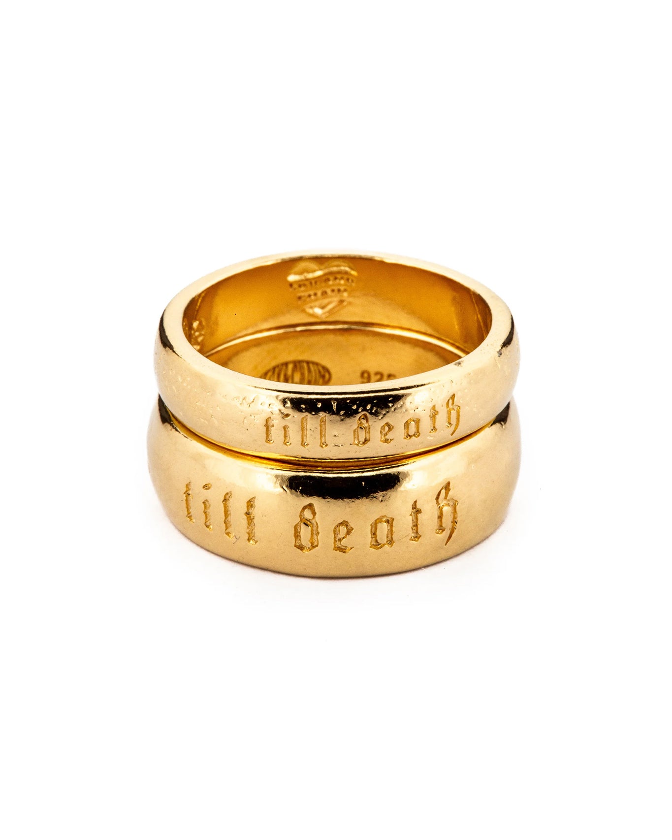 Till Death Ring ™ - Twin Kit XL + Standard | Gold