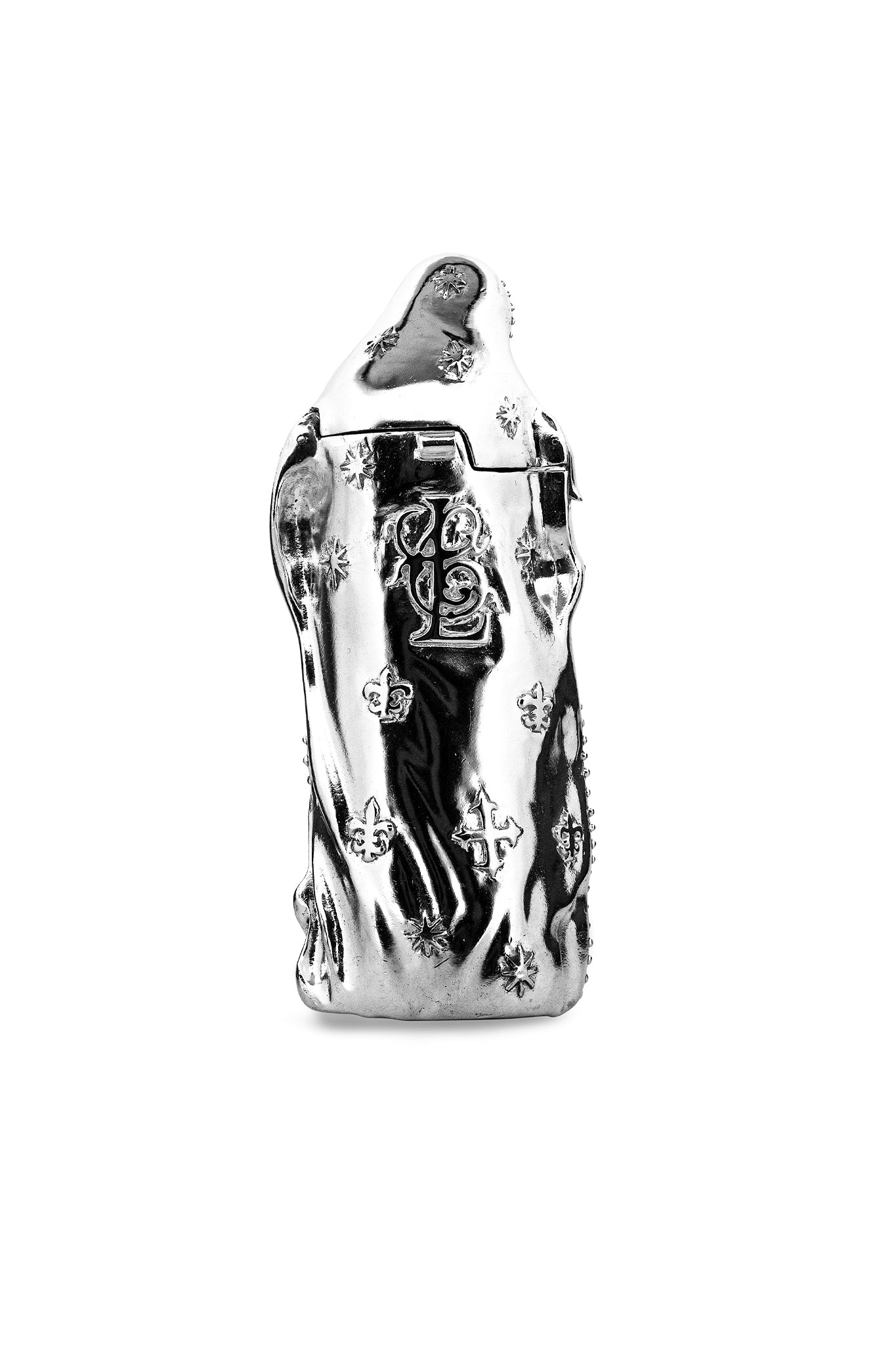 Santa Muerte Lighter Cover – Lox & Chain