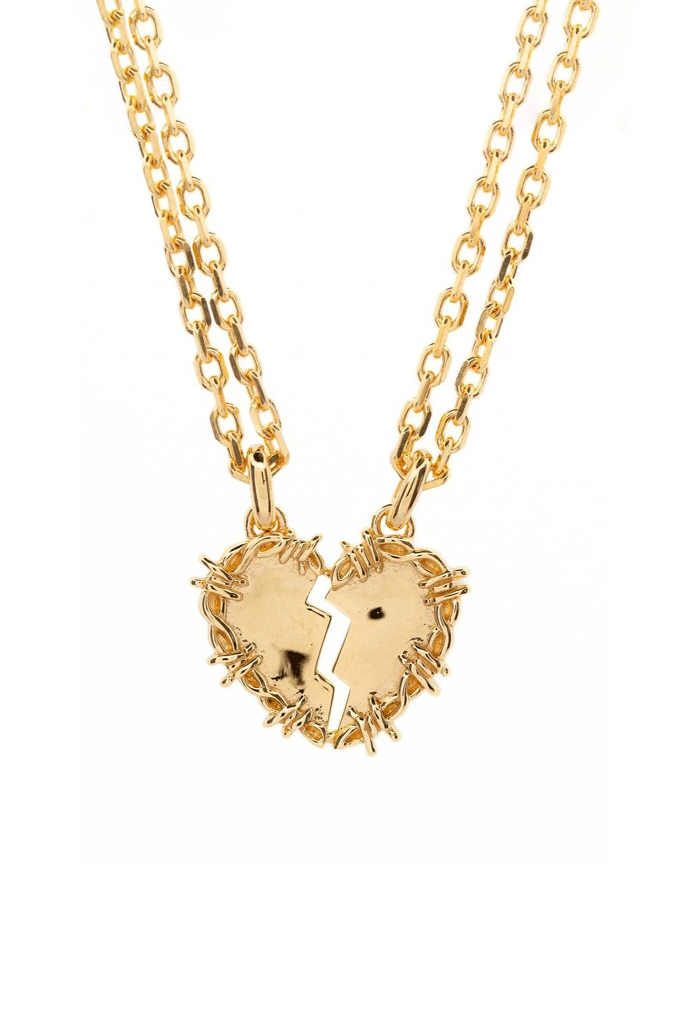Breakable Heart Necklace I Gold