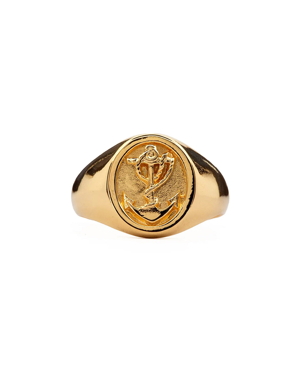 Grounded Signet | Gold – Lox & Chain