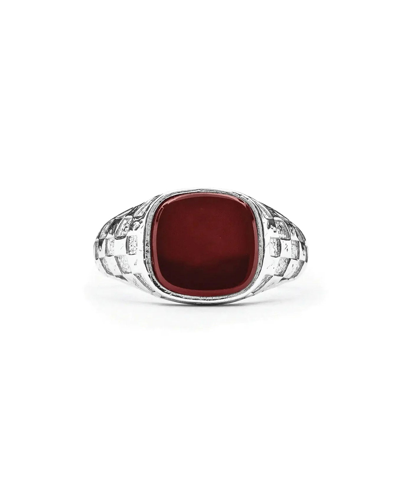 Check Signet - Carnelian Stone