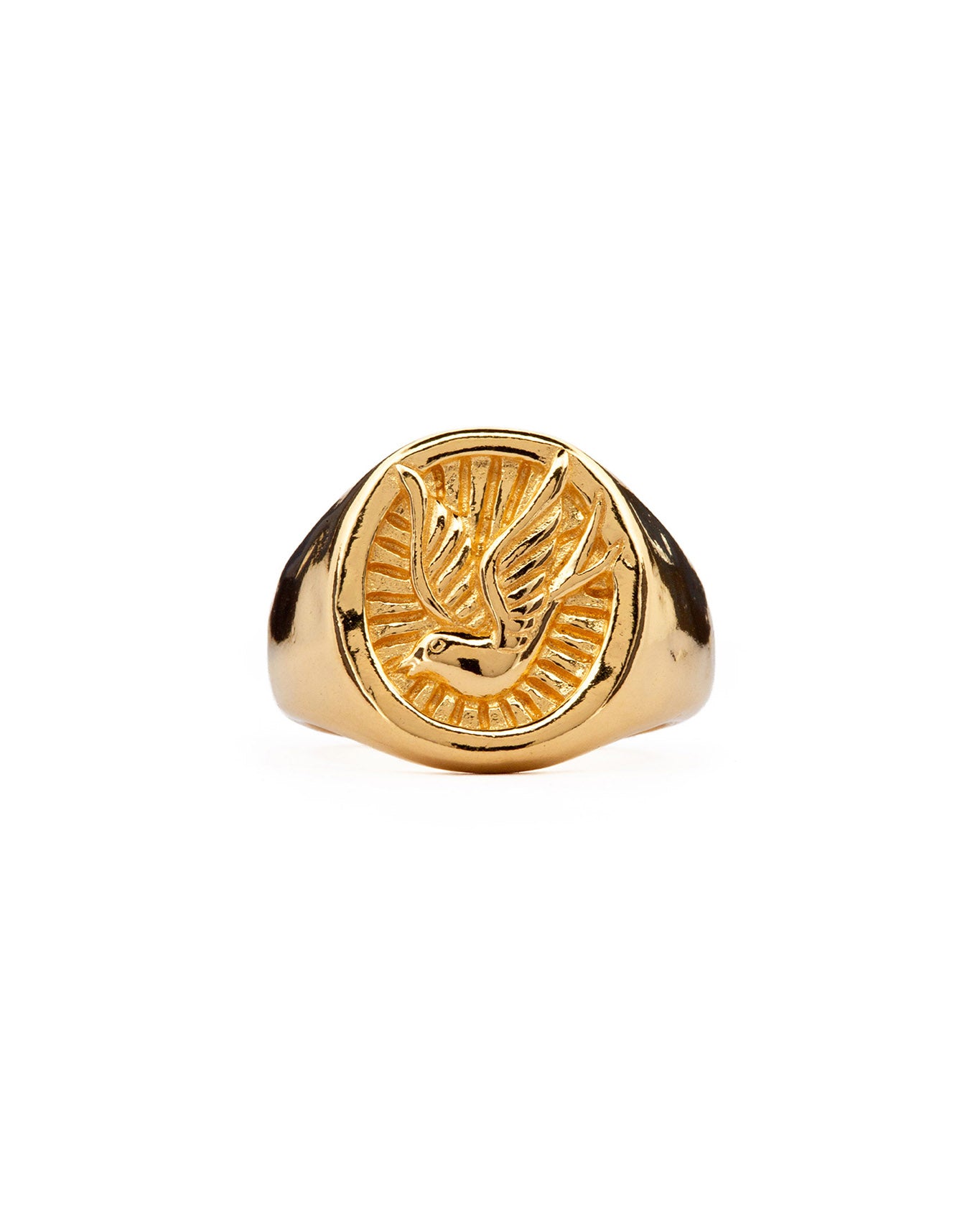 Swallow Signet | Gold