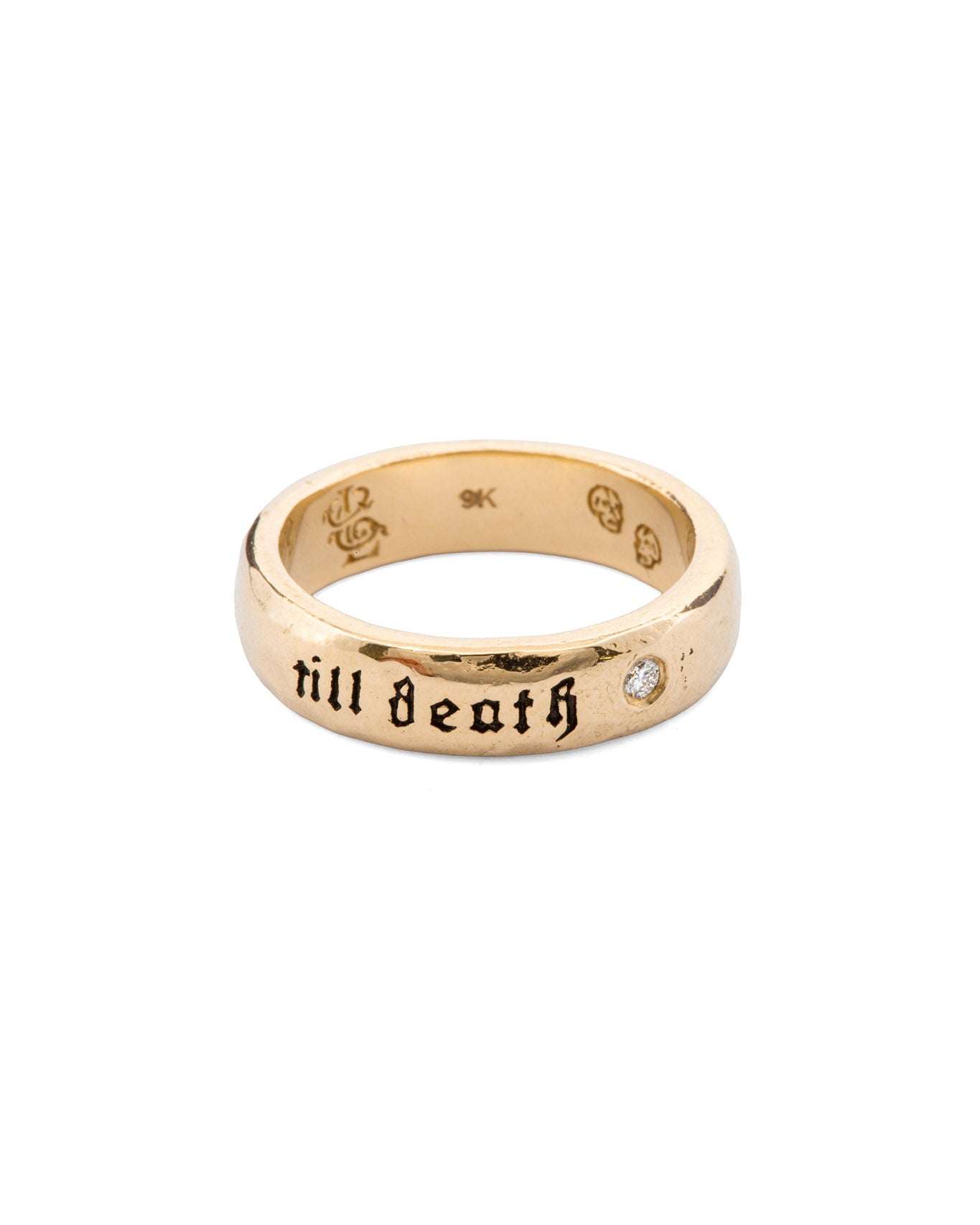 Till Death Ring - Diamond | 9k Solid Gold