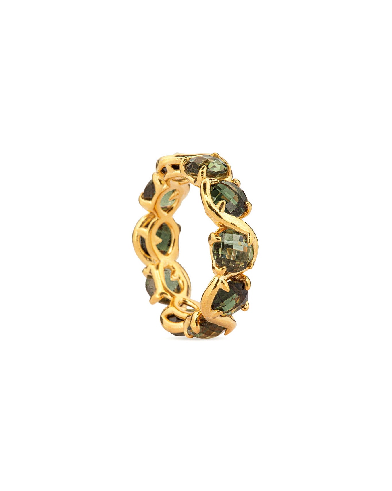 Sacred Vine Ring - Moss | Gold