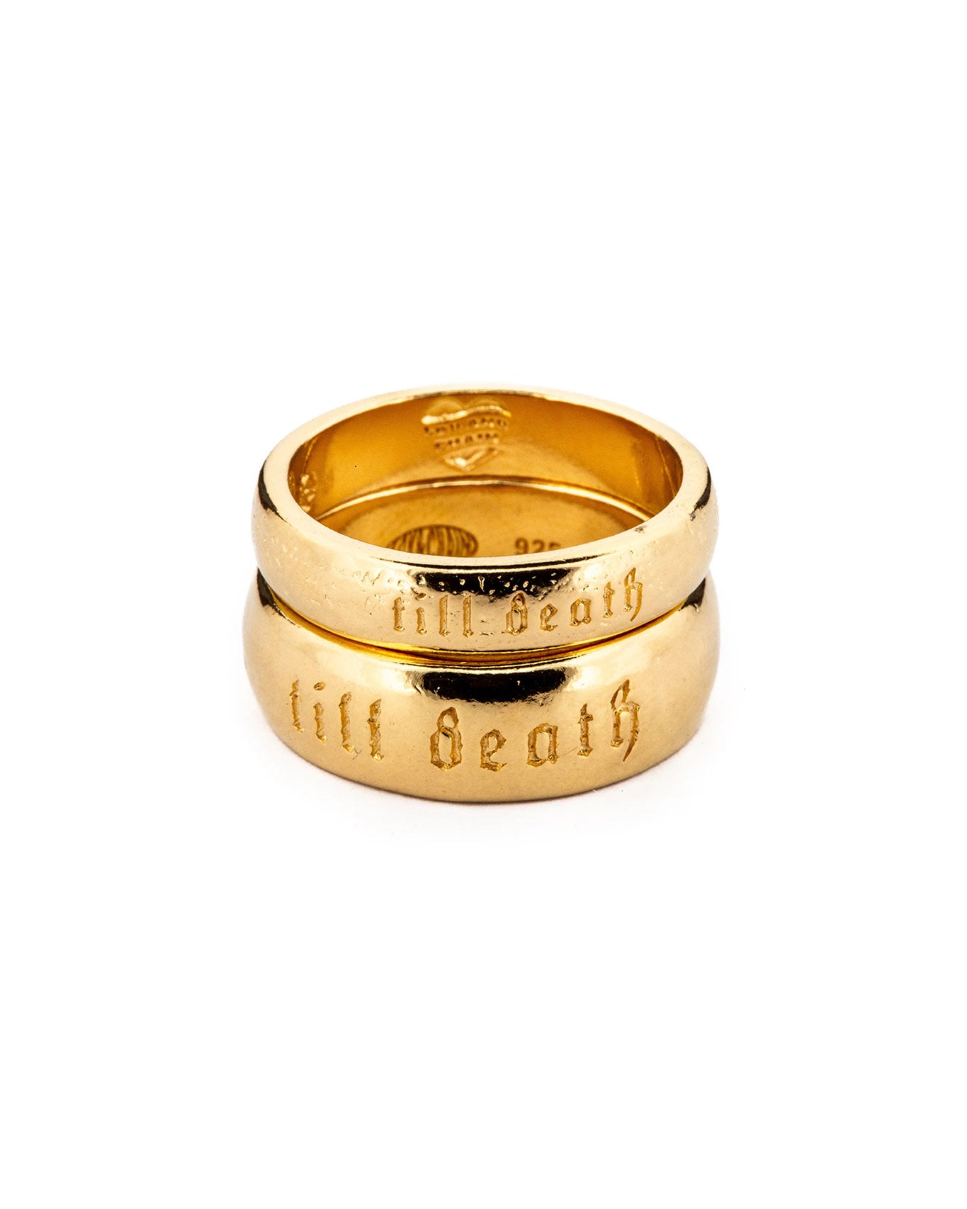 Till Death Ring ™ - Twin Kit XL + Standard | Gold