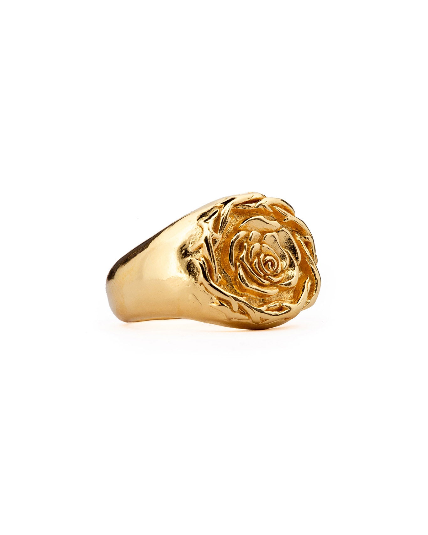Deadly Rose Signet | Gold