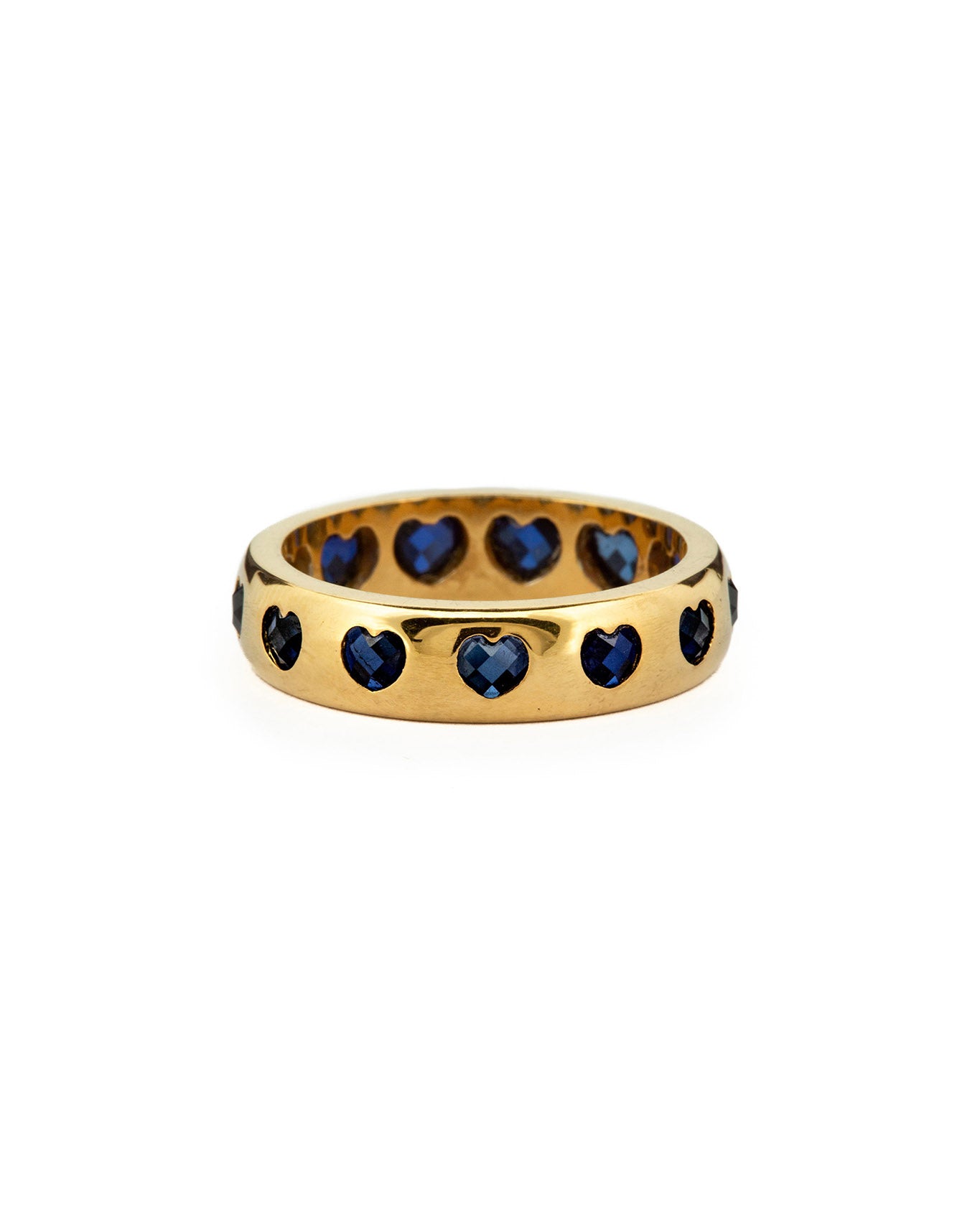 Hearts xo Ring - Sapphire | Gold