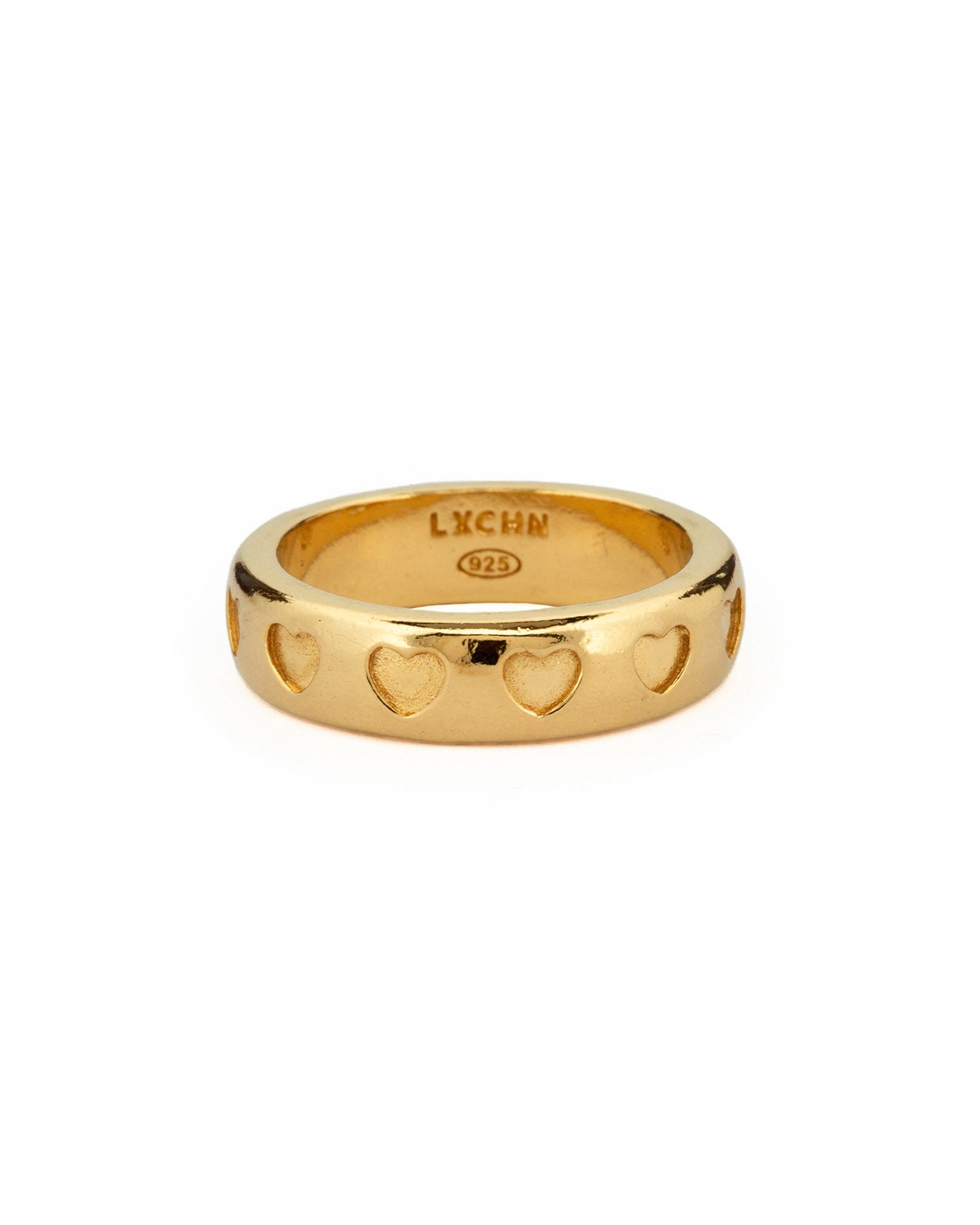 Hearts xo ll Ring | Gold