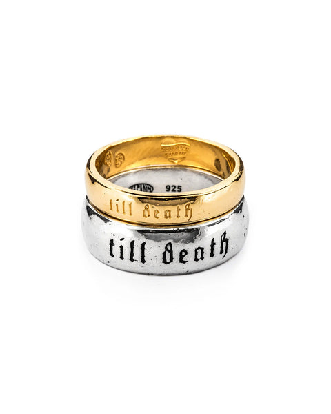 Till Death™ Ring - Twin Kit Standard + XL | Gold & Silver – Lox
