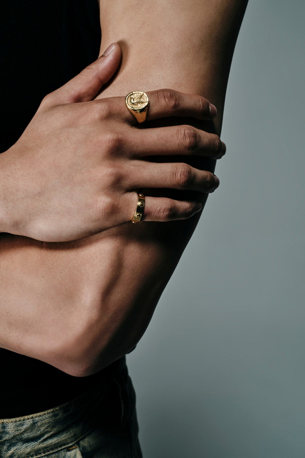 Industrial Ring | Gold