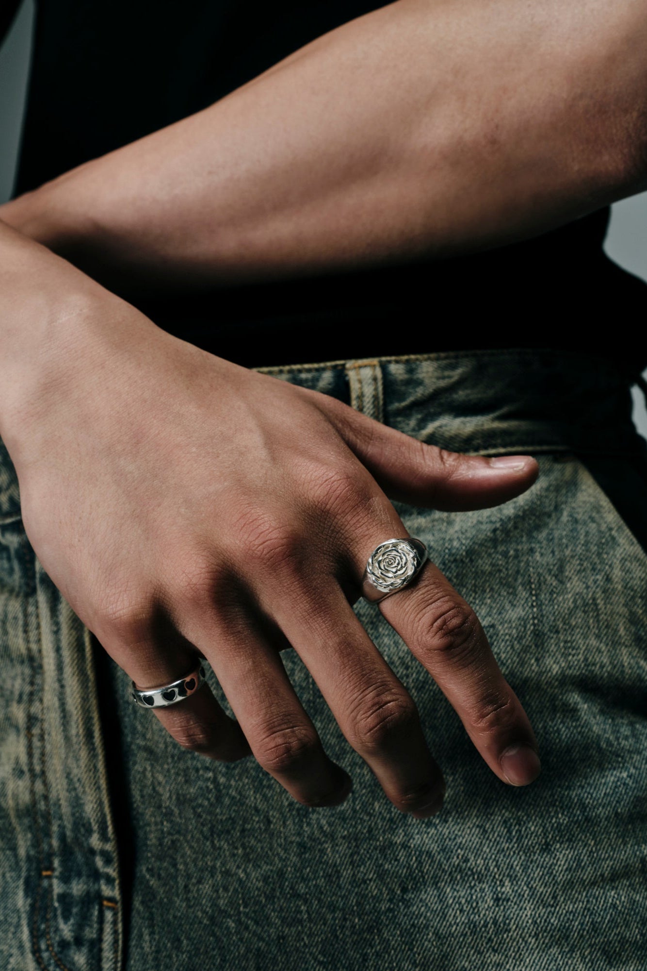 Hearts xo II Ring