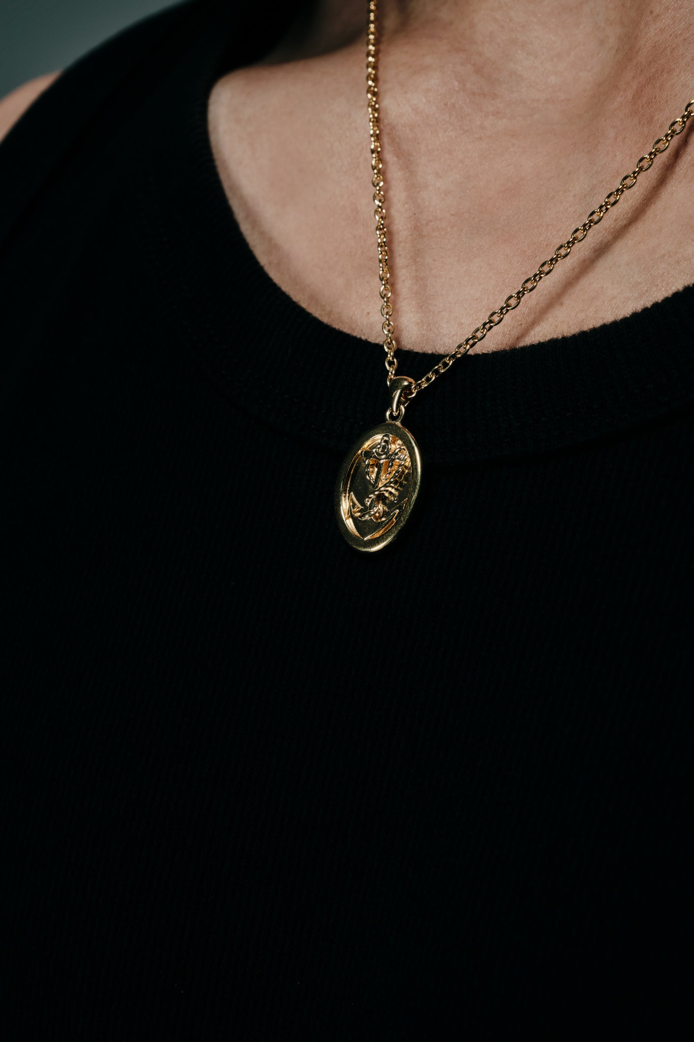Grounded Necklace | Gold