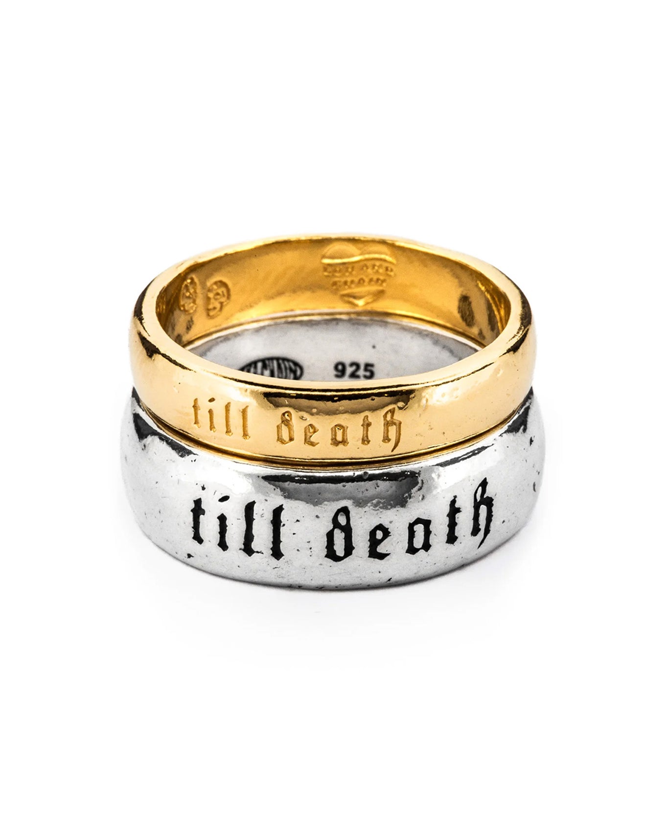 Till Death Ring ™ - Twin Kit Standard + XL | Gold & Silver