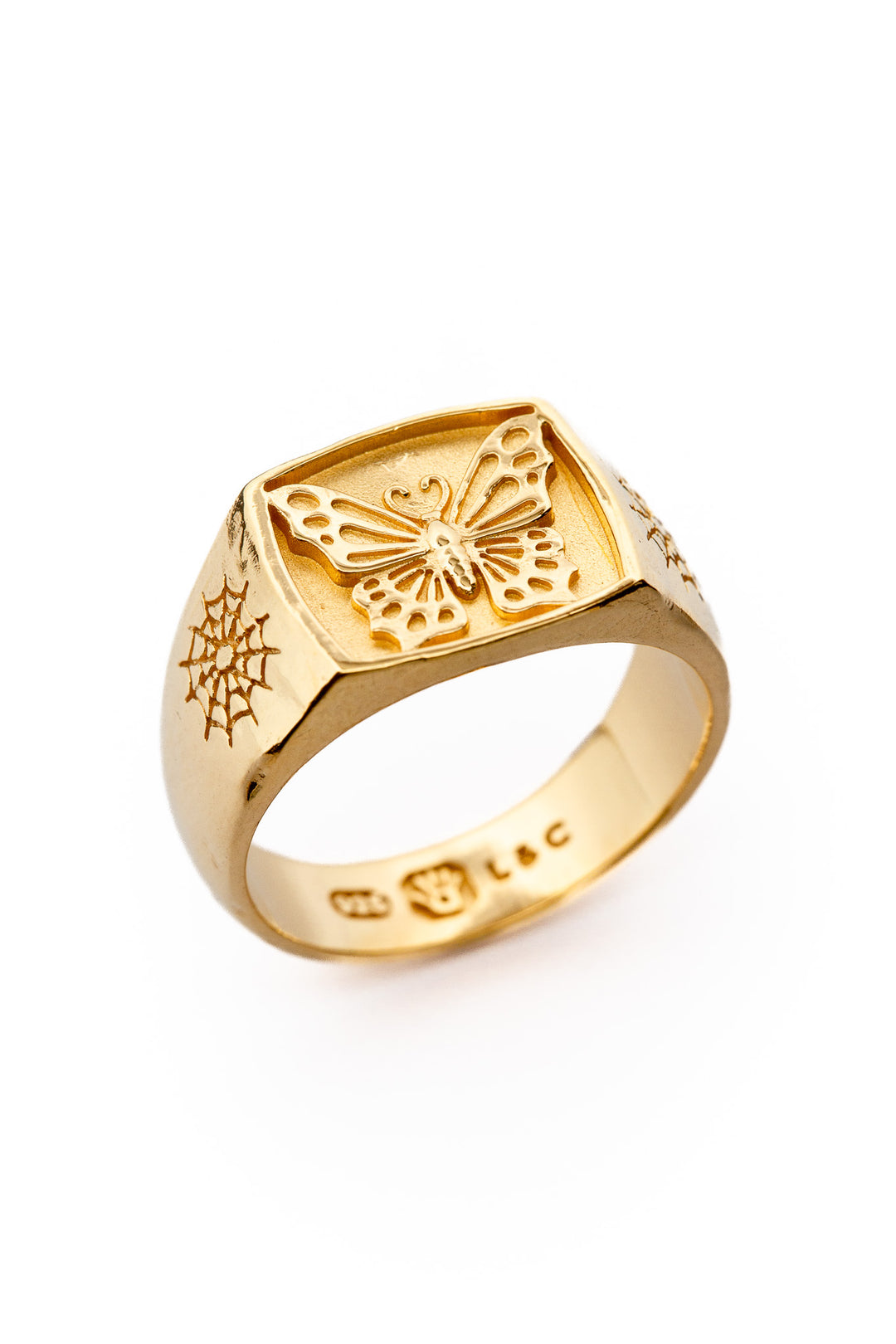 Butterfly Signet I Gold