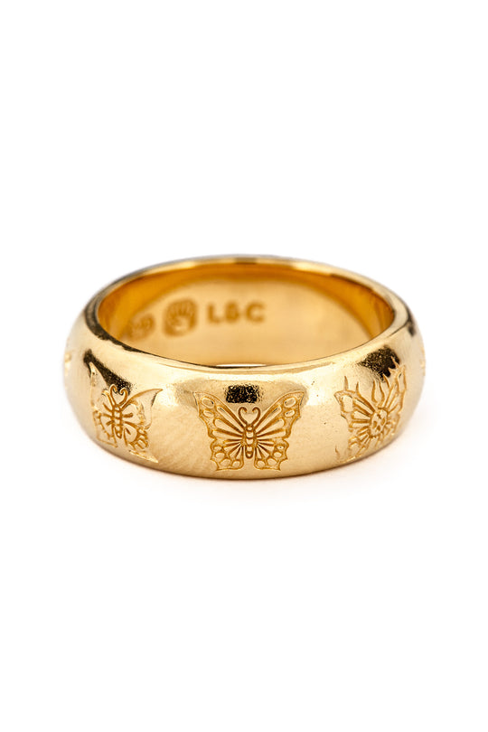 Metamorphosis Ring I Gold