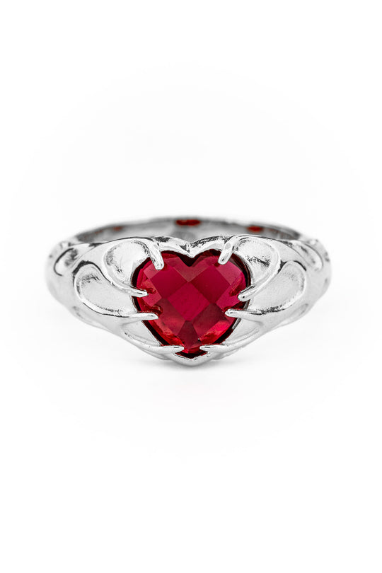 Flaming Heart Signet