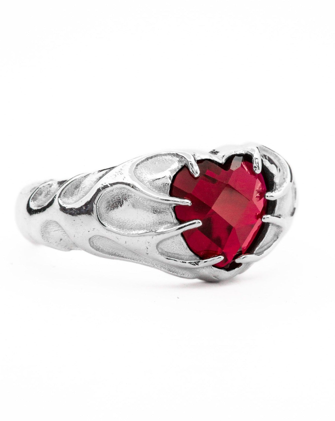 Flaming Heart Signet
