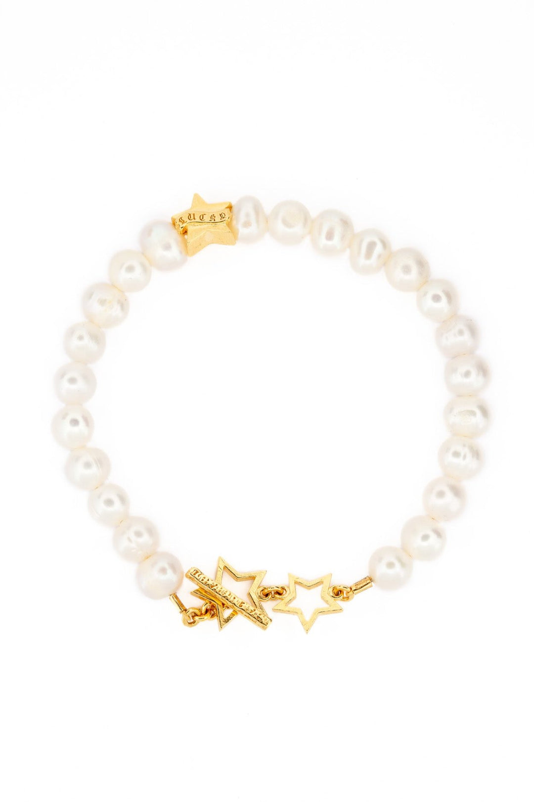 Lucky Star Pearl Bracelet