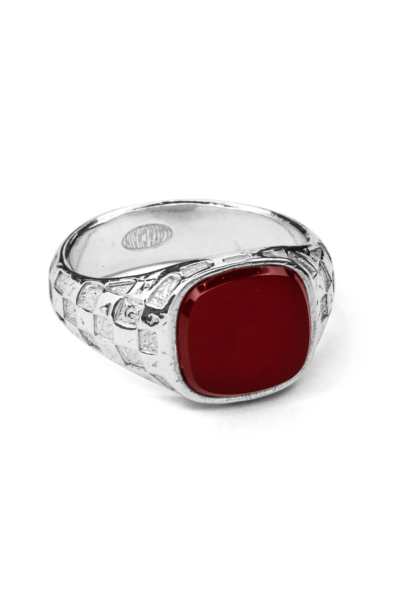 Check Signet - Carnelian Stone