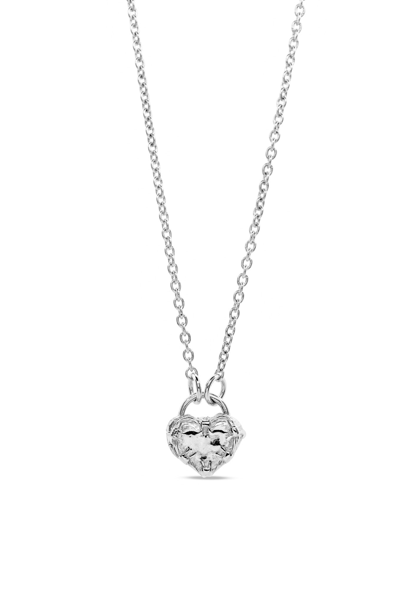 Lil' Barbwire Heart Locket